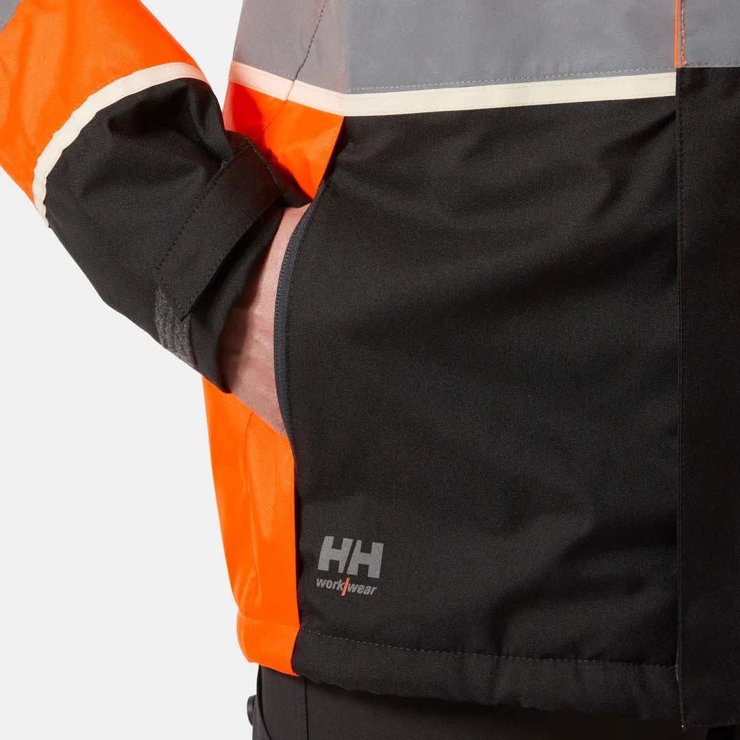 Helly Hansen Work Wear - 71355_269_feature3 - Onbody -W25-Winter 2025-FW25-Hivis-UC-ME