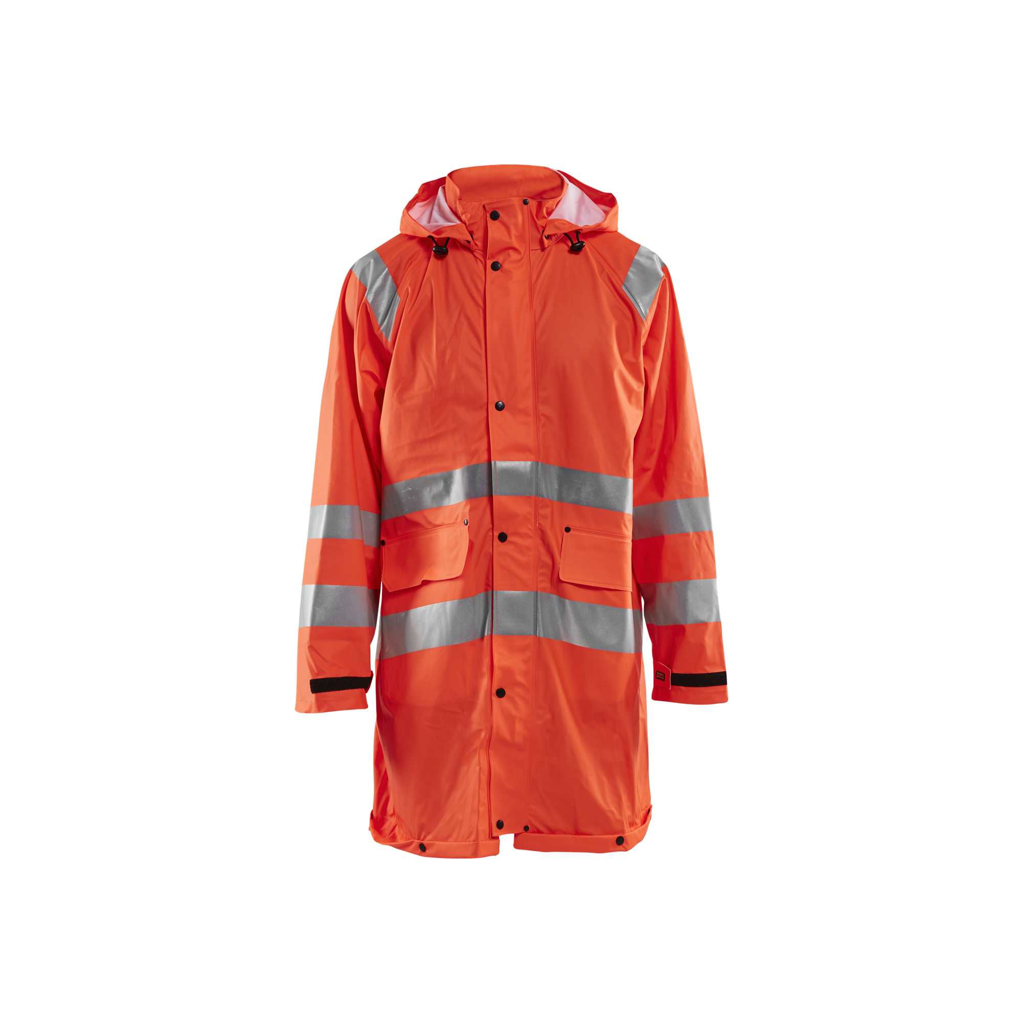 BLAKLADER 43242000 Rain Jacket Hi Vis LEVEL 1 Hi Vis Reflective Rain Jacket MEN - Waterproof
