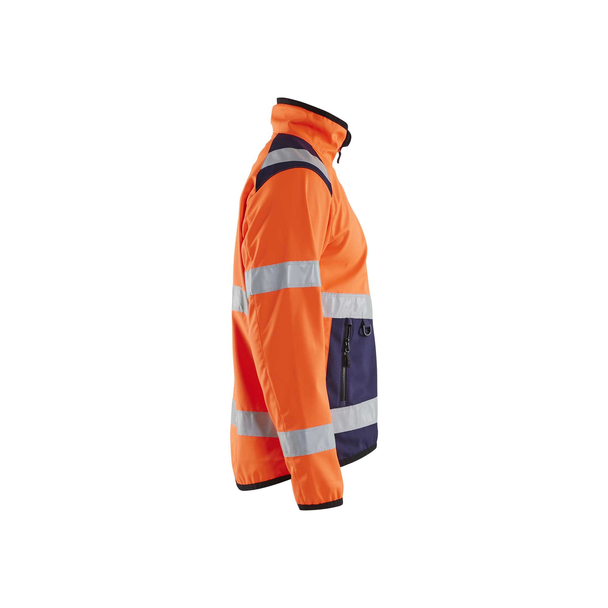 BLAKLADER 48772516 Hi Vis Softshell Jacket Hi Vis Reflective Softshell Work Jacket MEN - Water Repellent