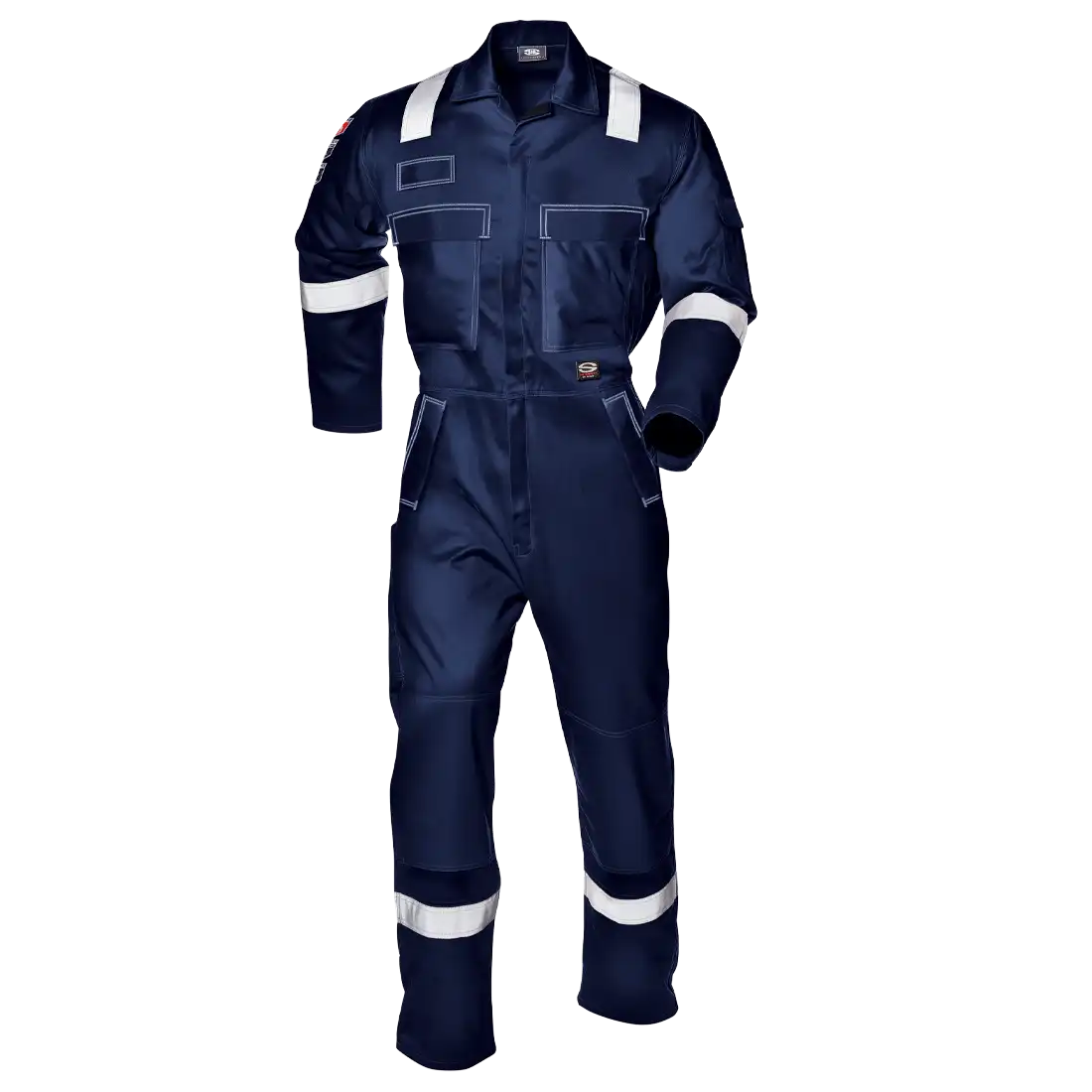 SIR SAFETY LIGHT CARBOFLAME Hi Vis Reflective Work Coverall Men - Flame Resistant