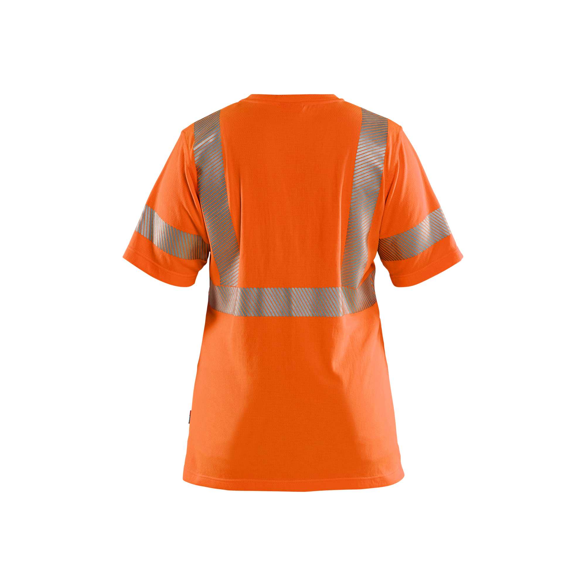 BLAKLADER 35022537 Women's Hi vis T shirt Hi Vis Reflective Short Sleeve Work T-Shirt WOMEN - 55% Polyester