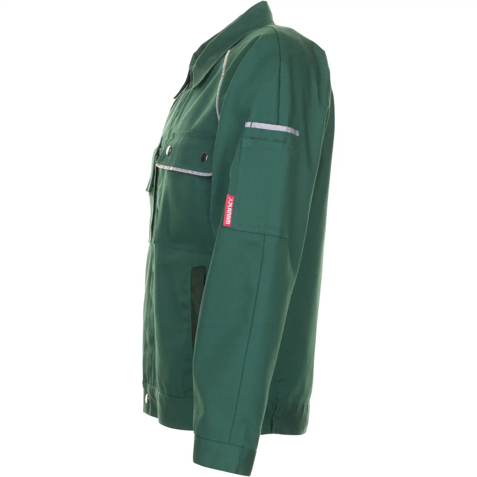 Planam Canvas 320 Bundjacke grün/grün 102 grün/grün - Produktbild ohne Model