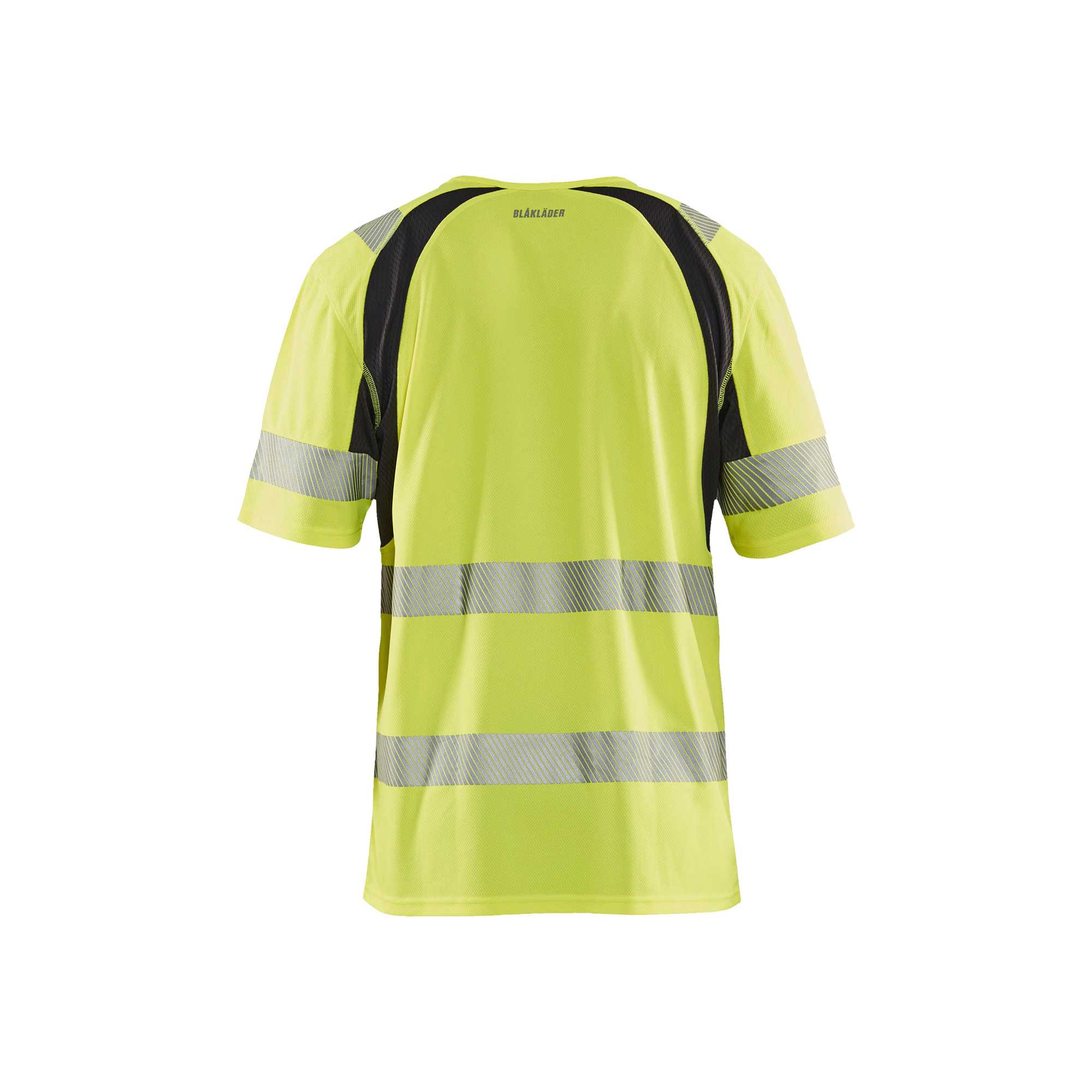BLAKLADER 33971013 Hi Vis UV protected T shirt Hi Vis Reflective Short Sleeve Work T-Shirt MEN - 100% Polyester