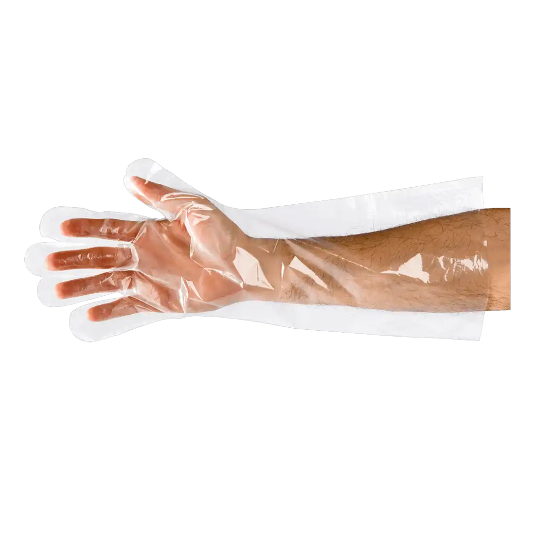 KRABY GLOVES - Polyethylene - 50cm Length - Pack of 1000 - Image 1