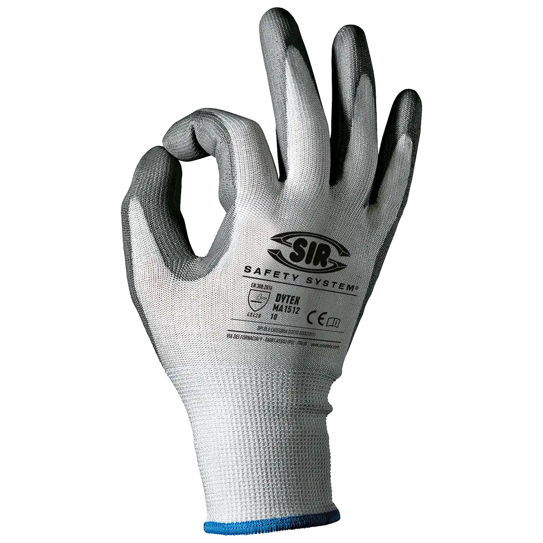 SIR SAFETY DYTEX Guanti da lavoro - Elevata resistenza al taglio - 12 paia