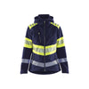BLAKLADER 44042513 Women’s Hi Vis Softshell Jacket Hi Vis Reflective Softshell Work Jacket WOMEN - Waterproof