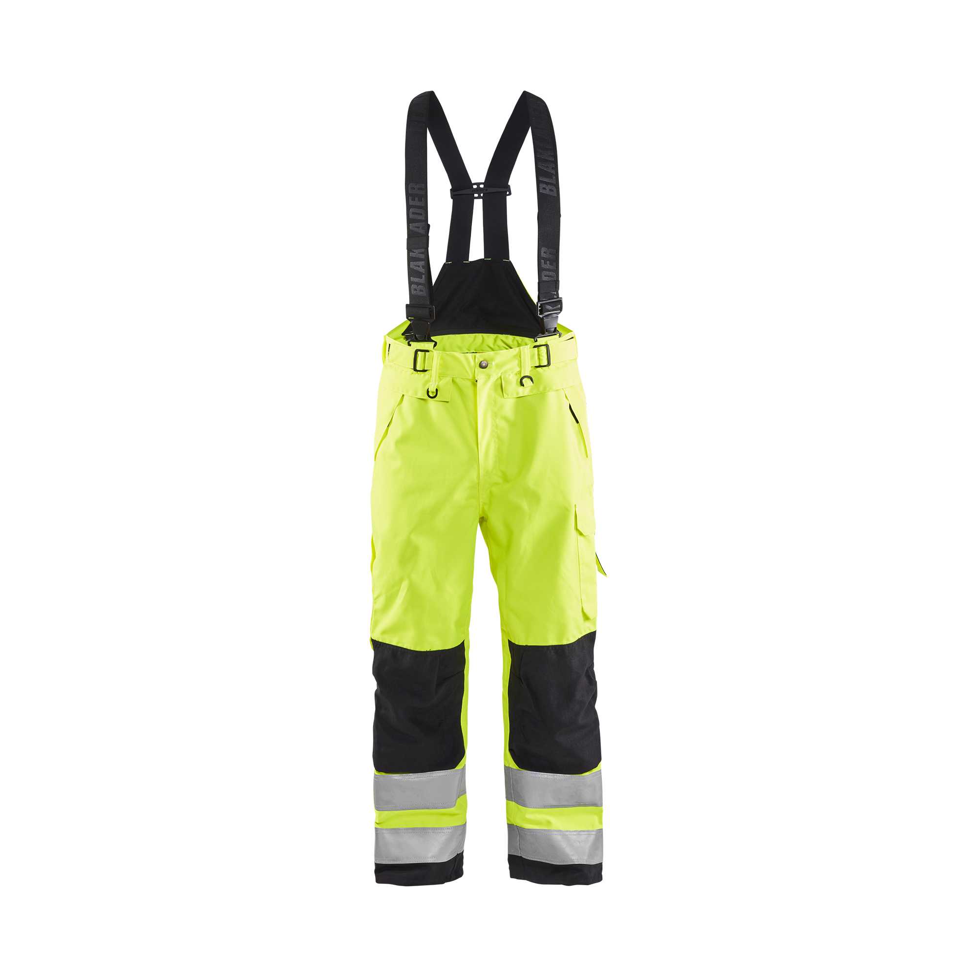 BLAKLADER 18671977 | Hi Vis Shell trousers Hi Vis Reflective Work Trousers Men - Waterproof