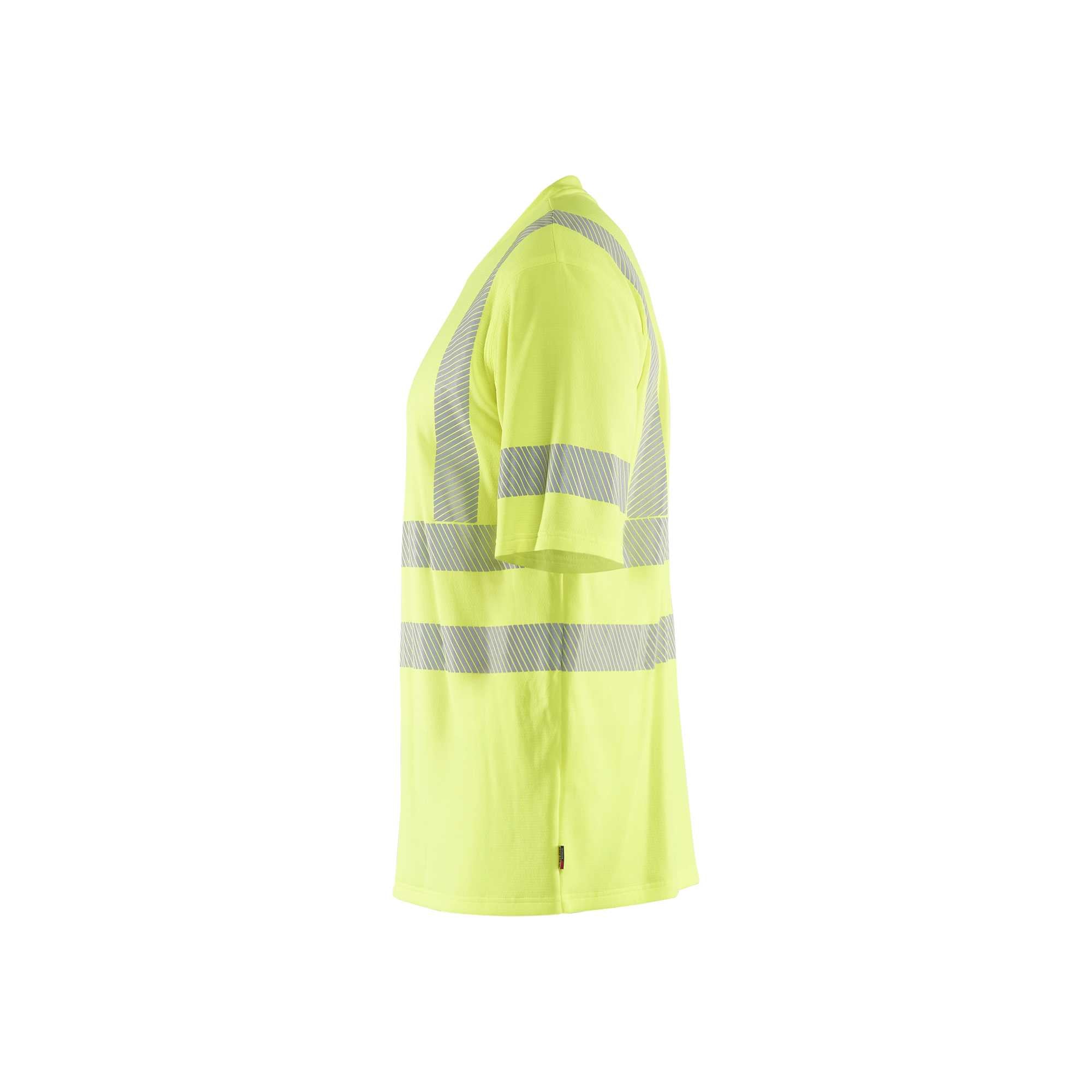 BLAKLADER 35222537 Hi vis T shirt Hi Vis Reflective Short Sleeve Work T-Shirt MEN - Moisture Wicking
