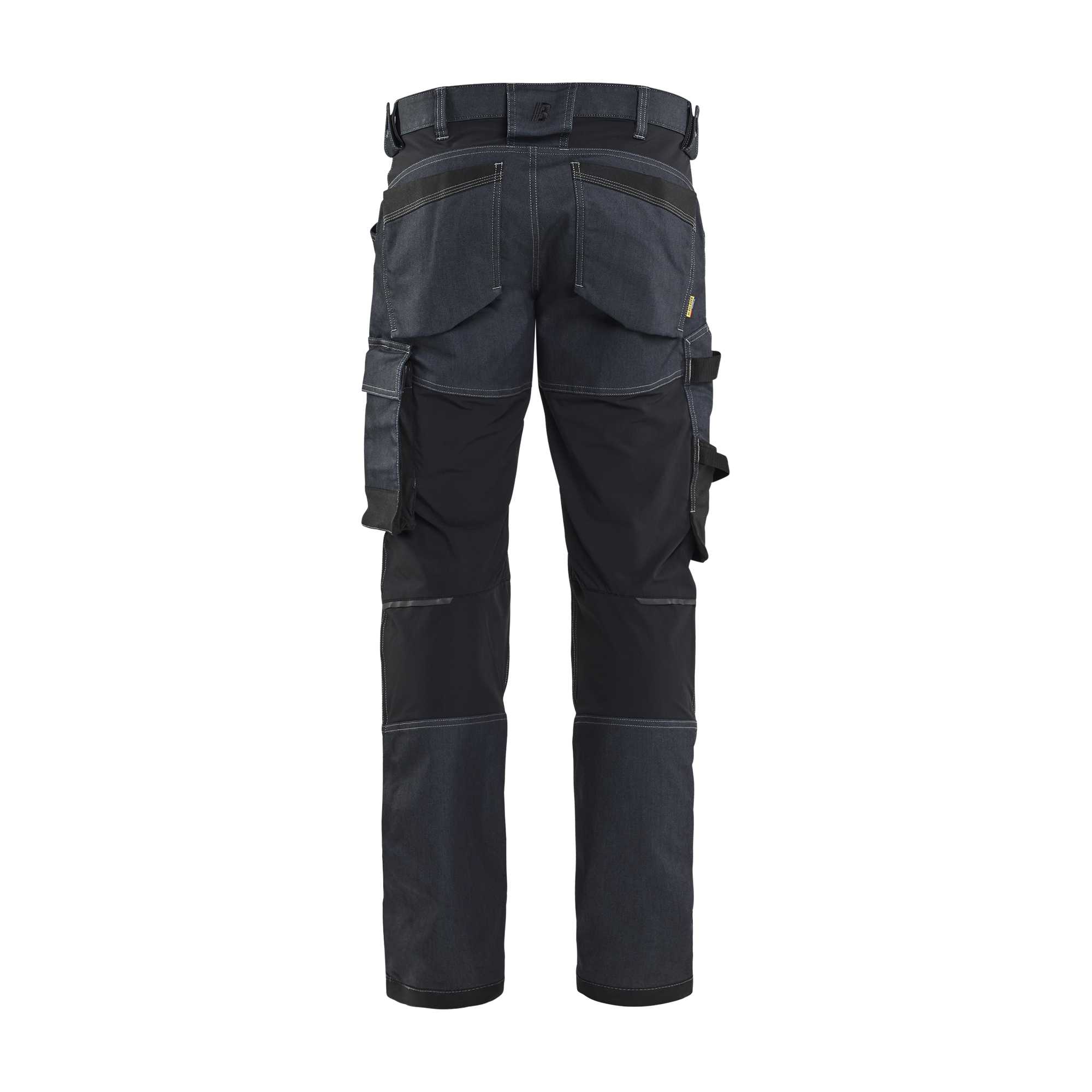 BLAKLADER 17511141 | Craftsman Trousers Stretch Work Trousers Men - CORDURA Denim