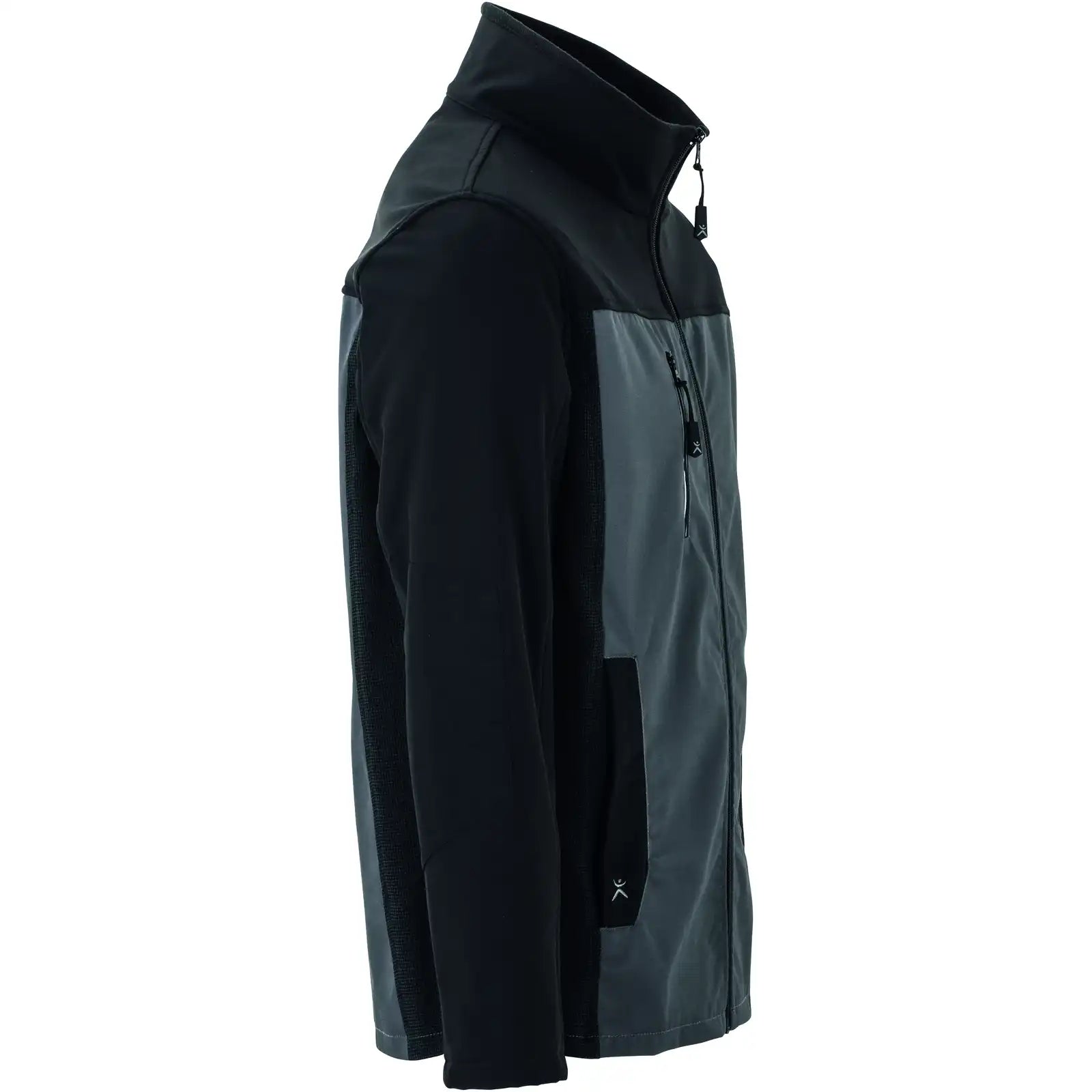 Planam Norit Herren Hybridjacke schiefer/schwarz 102 schiefer/schwarz - Produktbild ohne Model