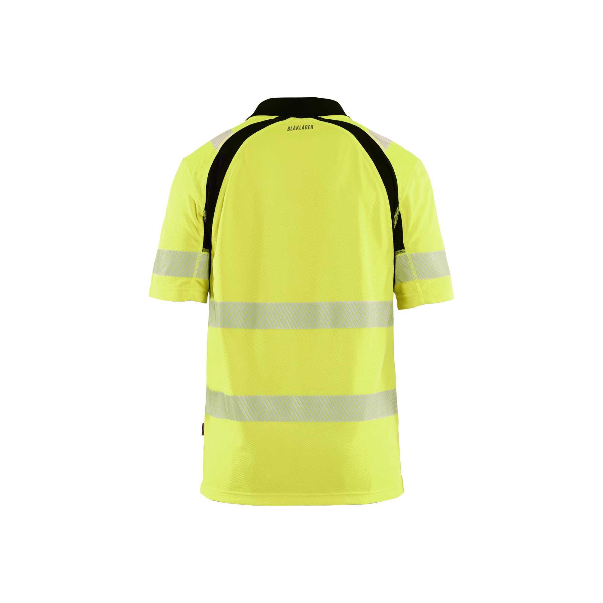 BLAKLADER 35951013 HI VIS UV PROTECTED POLO SHIRT Hi Vis Reflective Short Sleeve Work Polo MEN - 100% Polyester