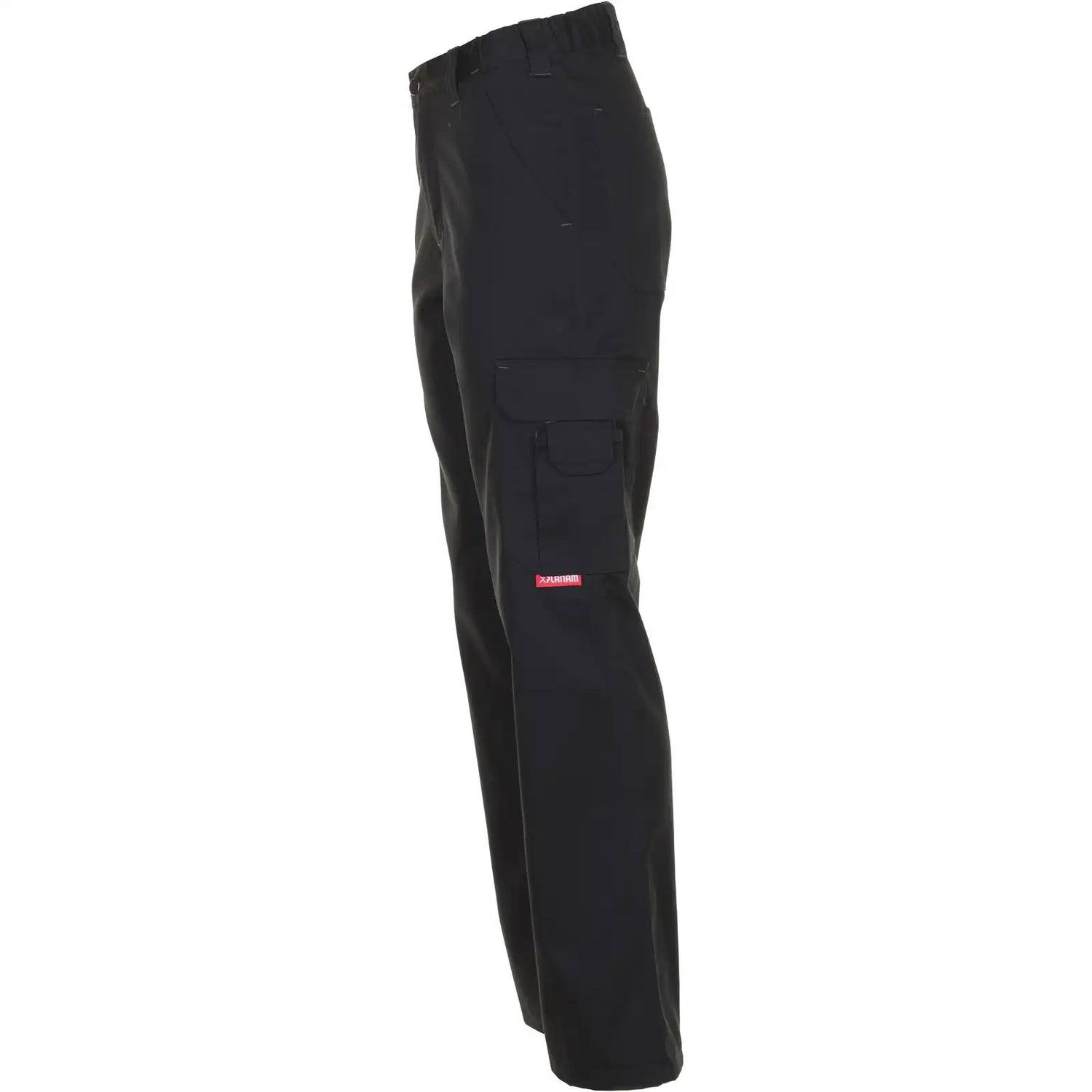 Planam Outdoor Easy Herren Bundhose schwarz 102 schwarz - Produktbild ohne Model