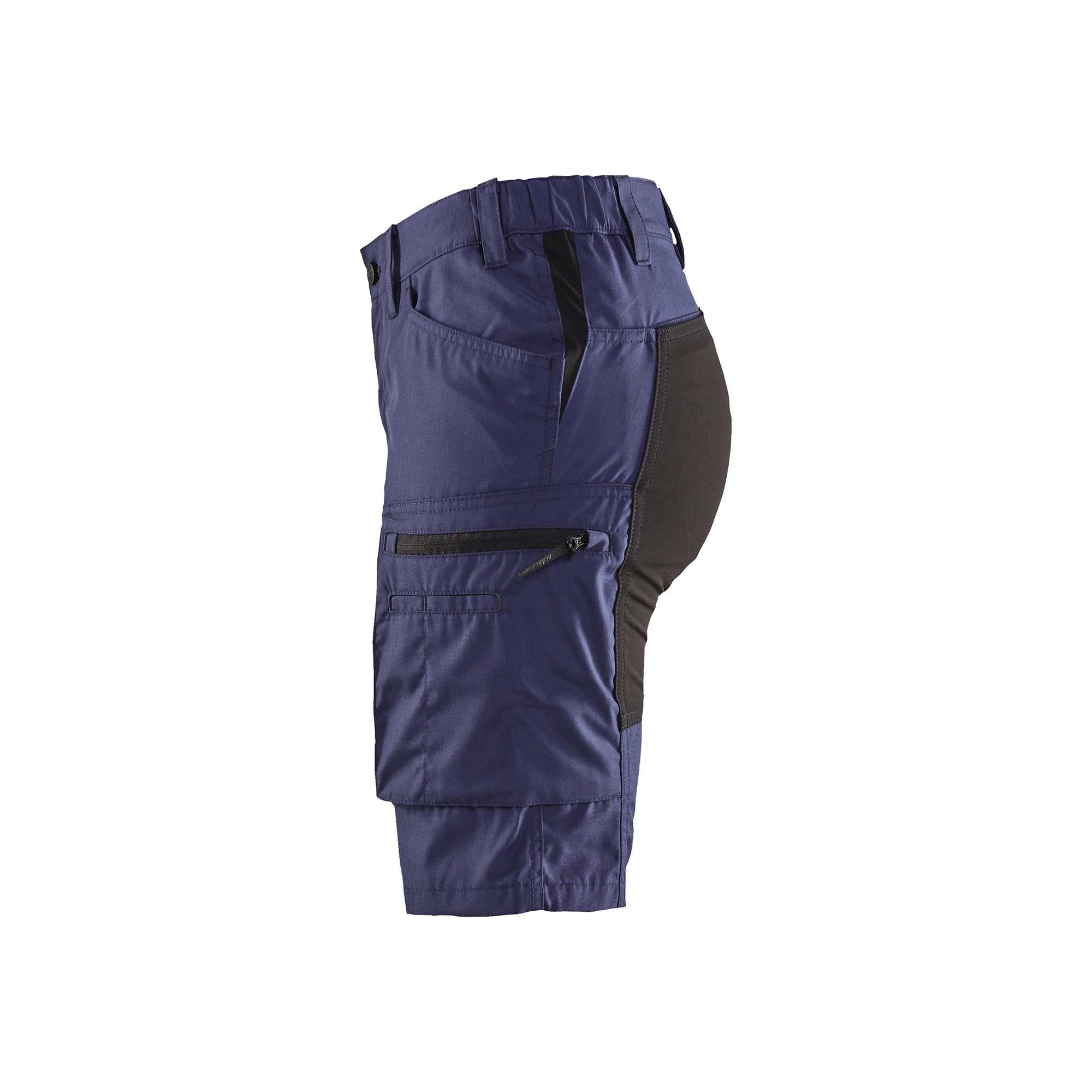 BLAKLADER 71491845 Women's service shorts with stretch Work Shorts Women - stretch panels