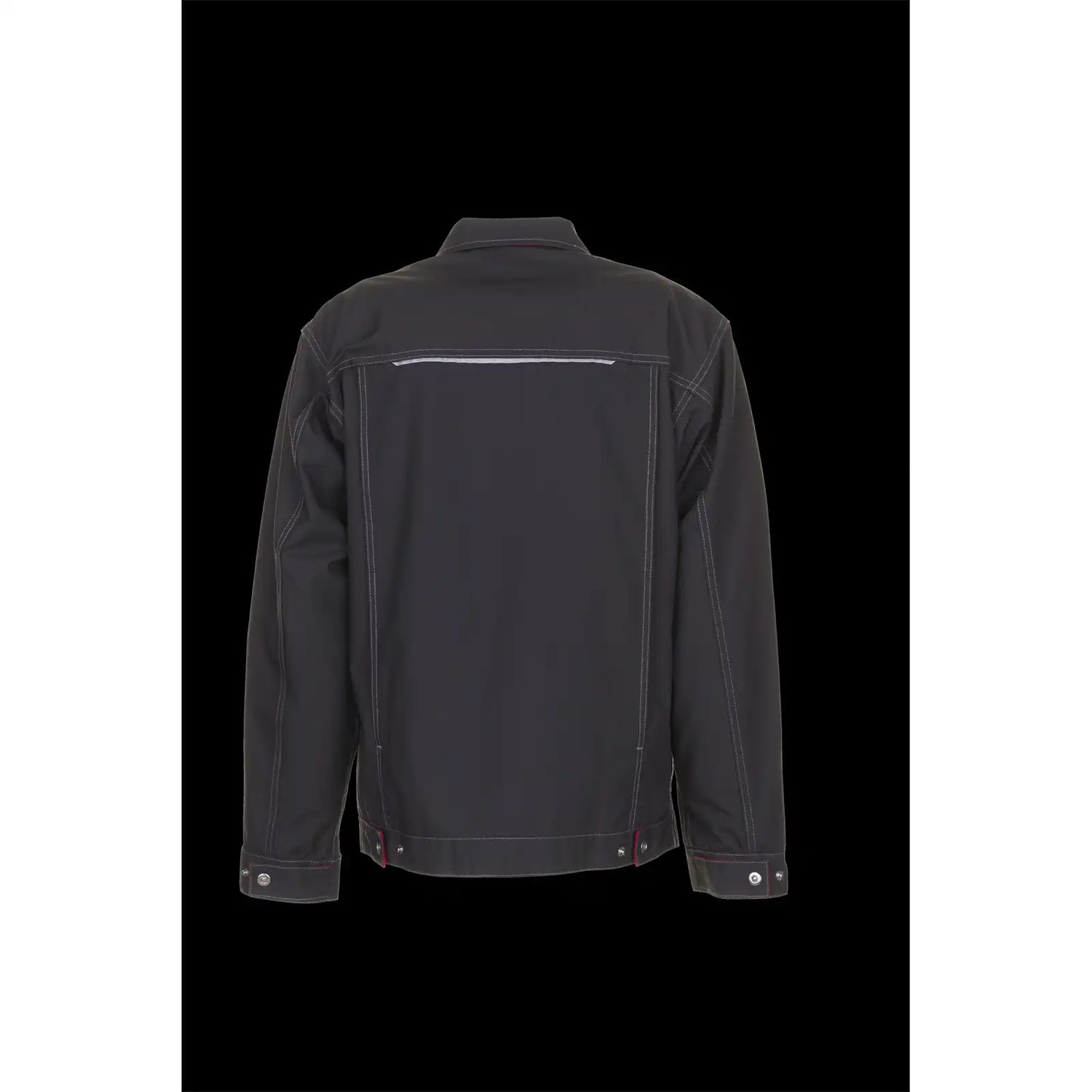 Planam Basalt Bundjacke anthrazit/rot 102 anthrazit/rot - Produktbild ohne Model