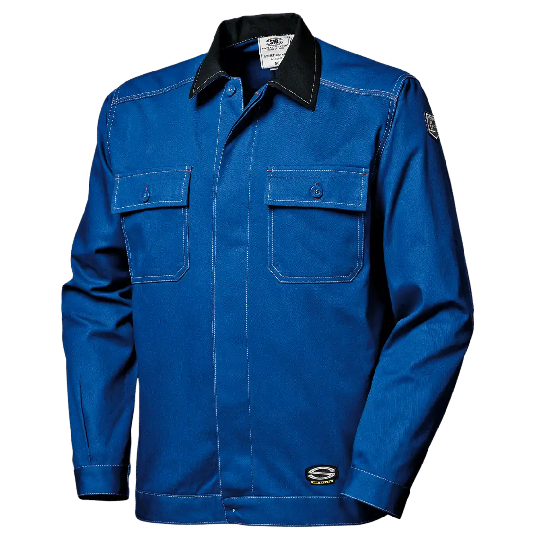 SYMBOL SHORT JACKET - Breathable Cotton - Reinforced Seams - Concealed Closure - Image 1