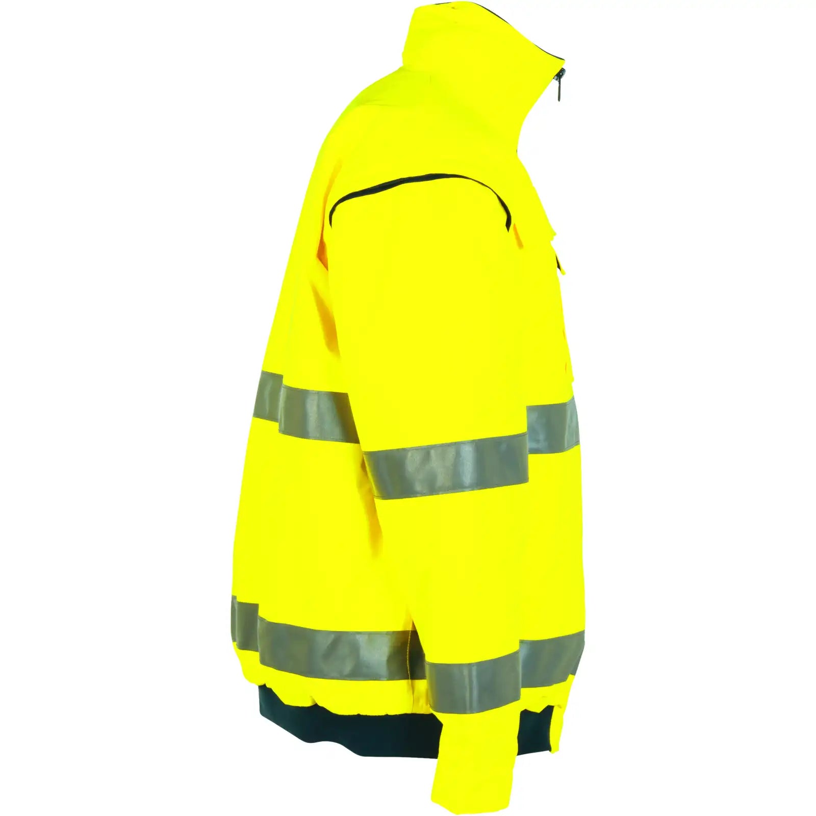 Planam Warnschutz Pilotenjacke uni gelb 4XL uni gelb - Produktbild ohne Model