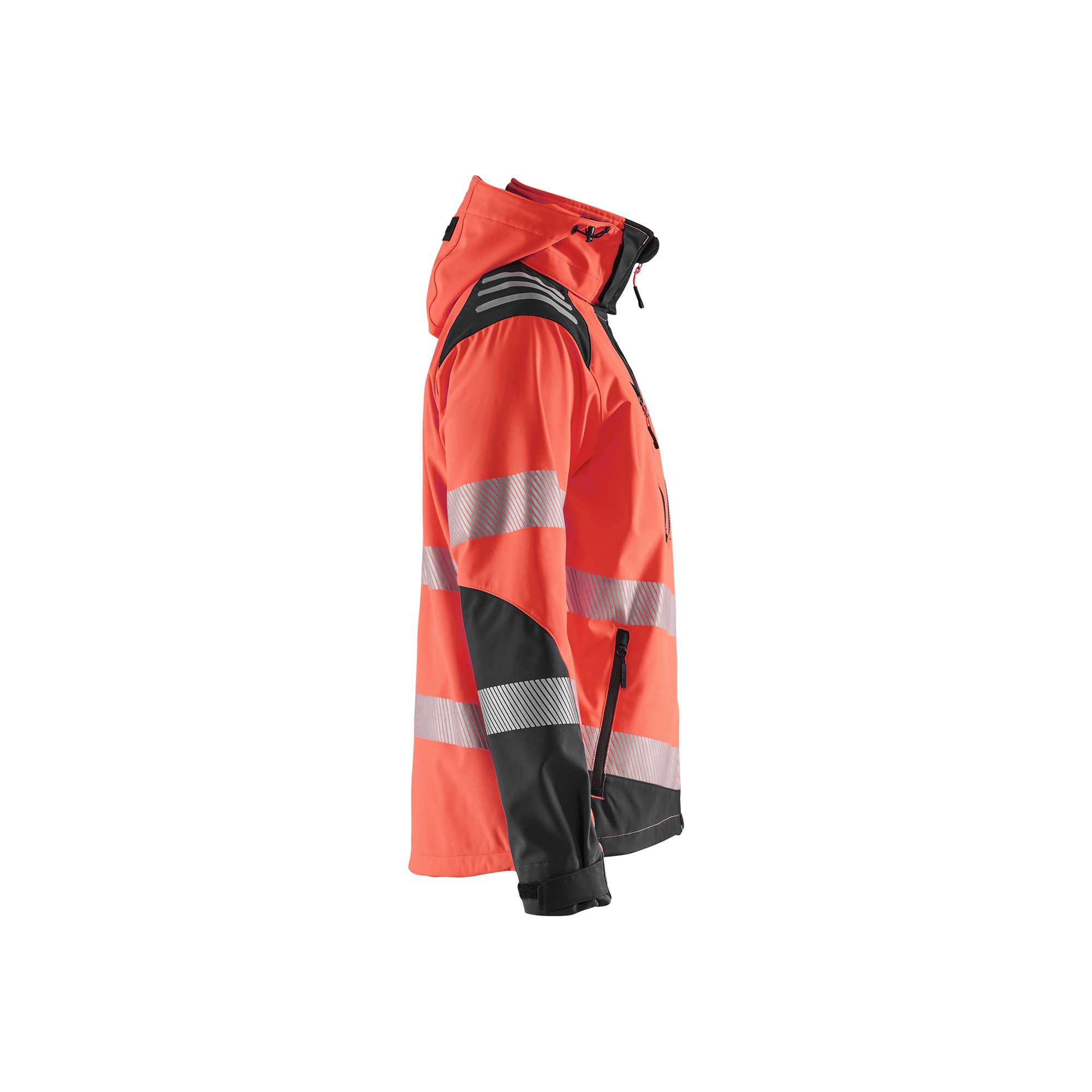 BLAKLADER 44912513 Hi Vis Softshell jacket Hi Vis Reflective Softshell Work Jacket MEN - Waterproof