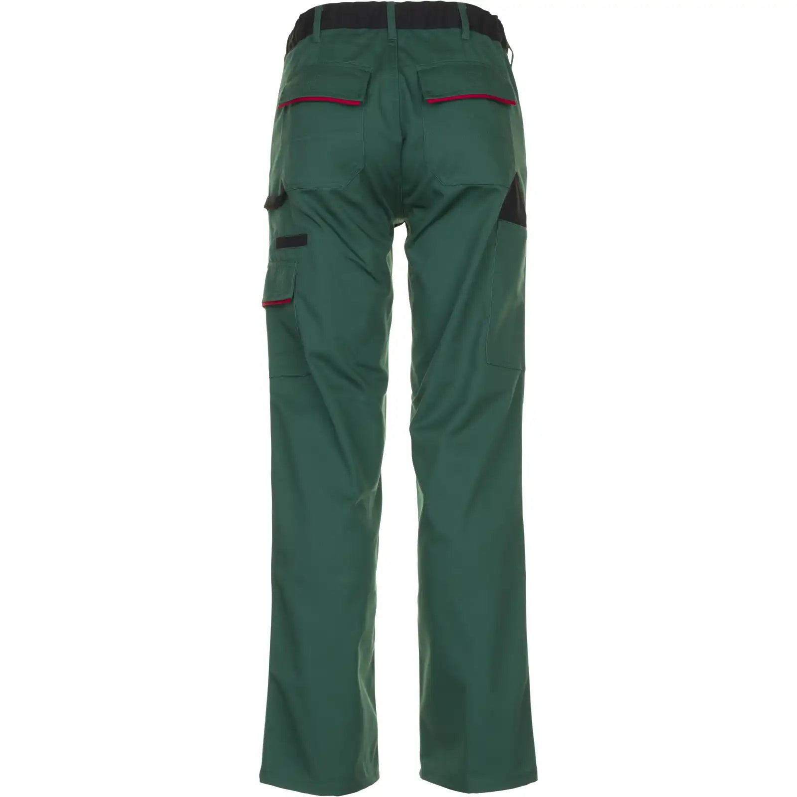 Planam Highline Bundhose grün/schwarz/rot 102 grün/schwarz/rot - Produktbild ohne Model