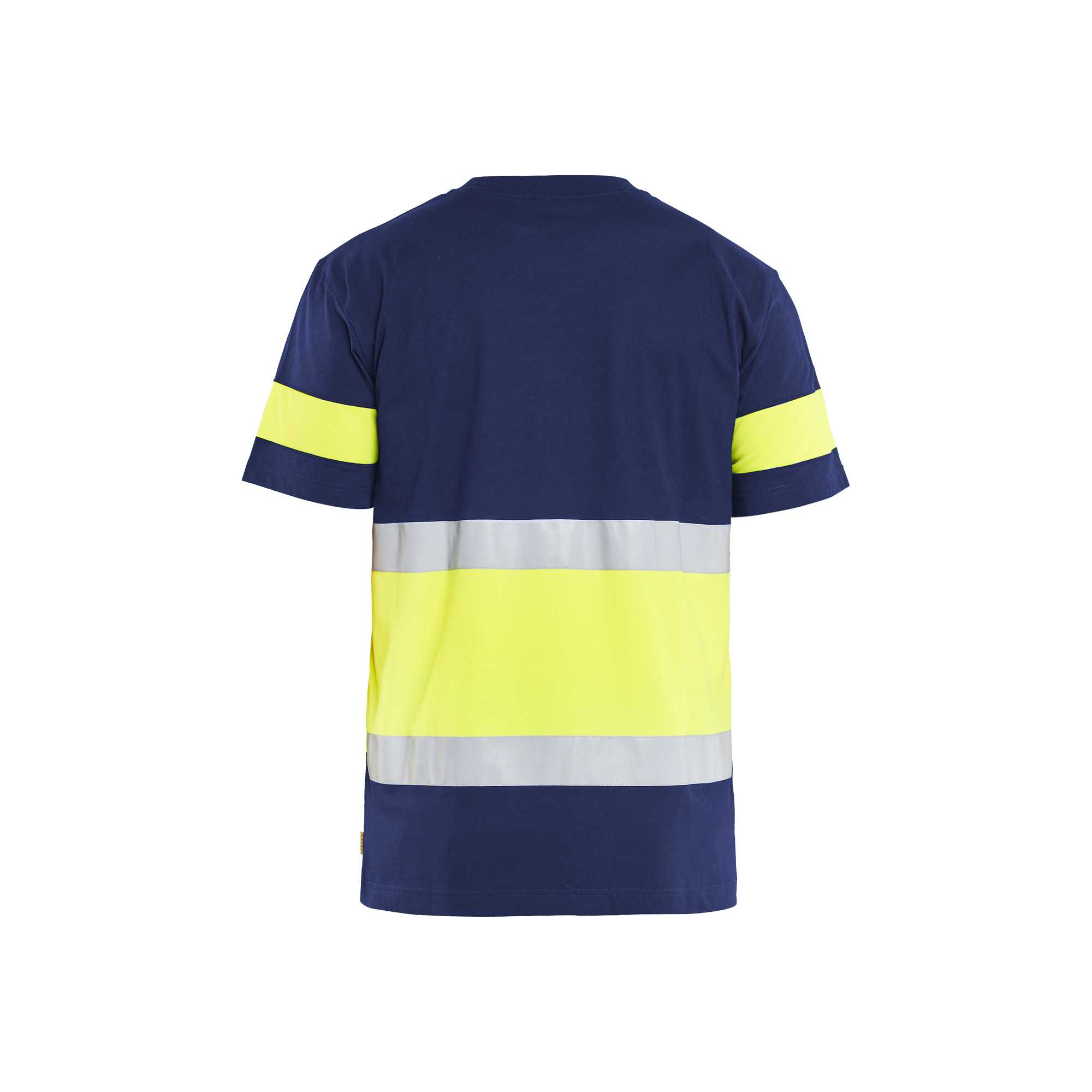 BLAKLADER 33871030 Hi Vis T shirt Hi Vis Reflective Short Sleeve Work T-Shirt MEN - 100% Cotton