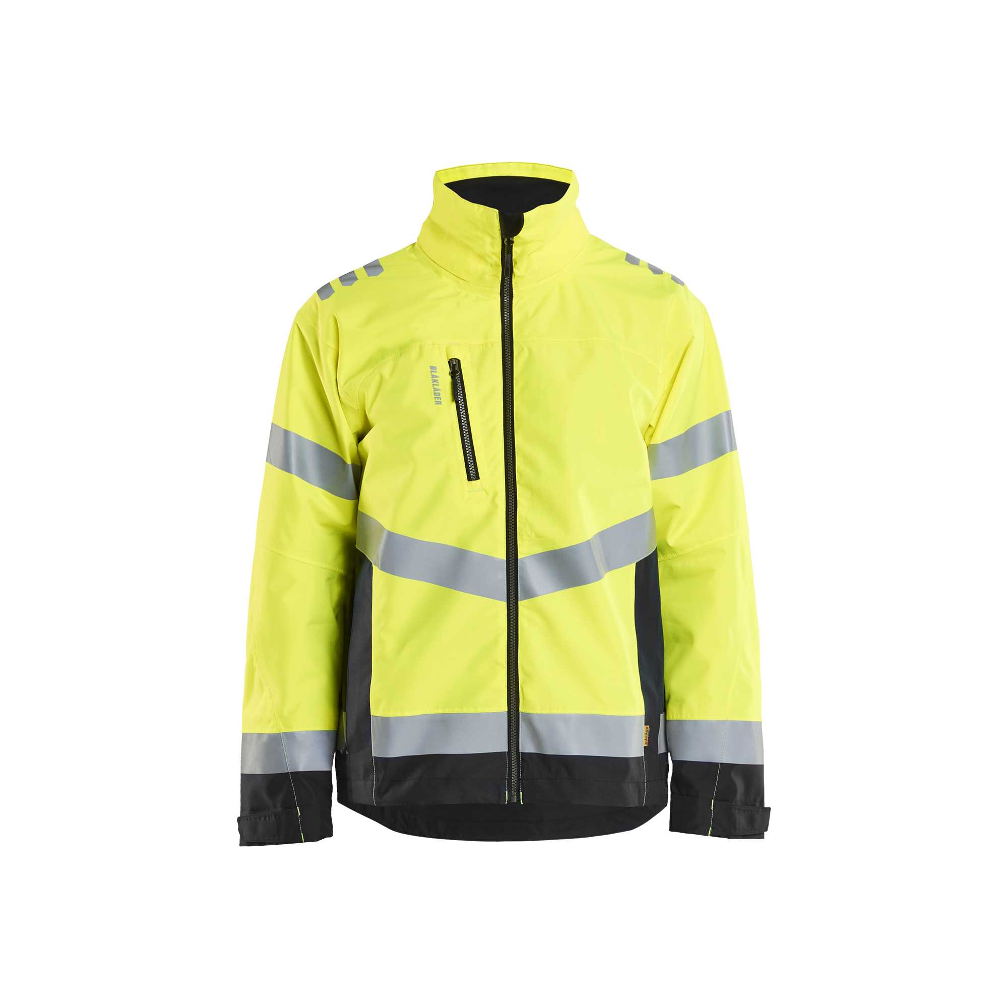 BLAKLADER 47601977 Hi vis Shell Jacket Hi Vis Reflective Shell Work Jacket MEN - Waterproof