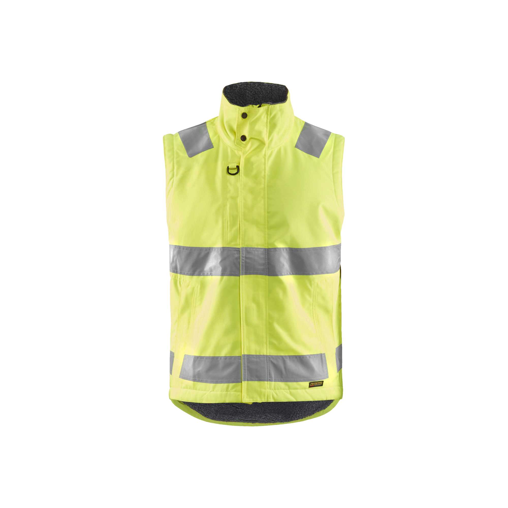 BLAKLADER 38701900 Hi Vis waistcoat Hi Vis Reflective Work Waistcoat MEN - Pile Lining
