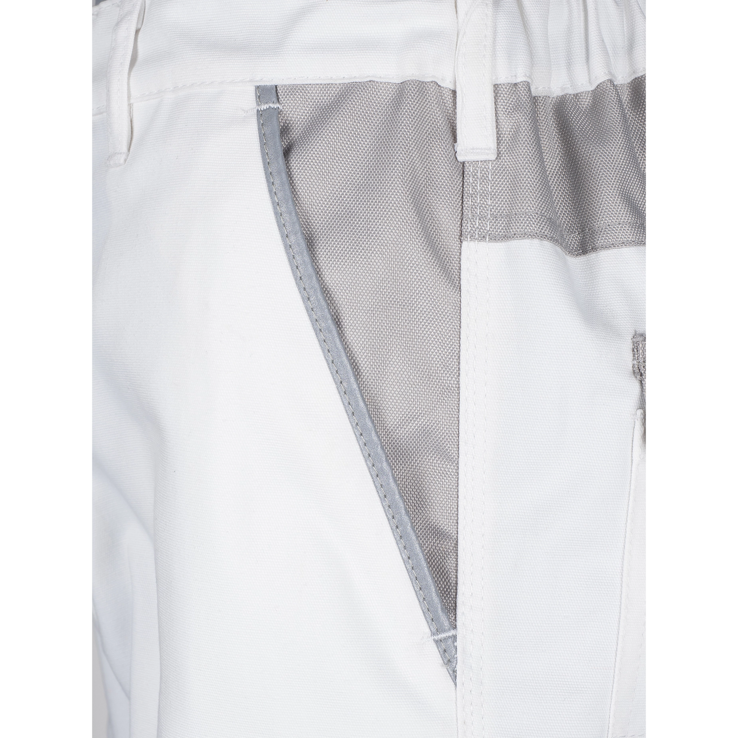 TMG Style Work trousers white - Bundhose-Style-white-detail-3