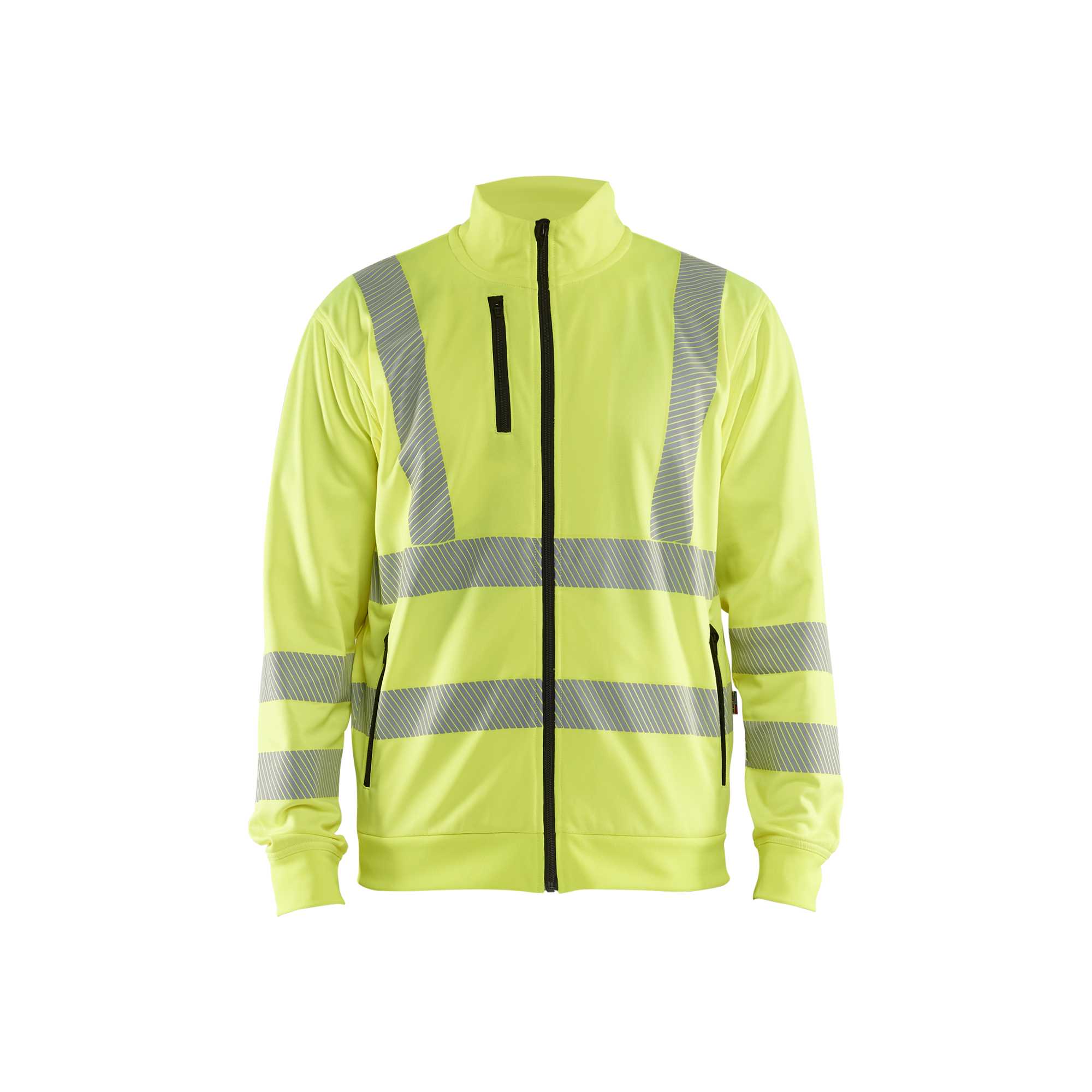 BLAKLADER 35632538 Hi Vis Reflective Full-zip Work Sweatshirt MEN - Breathable