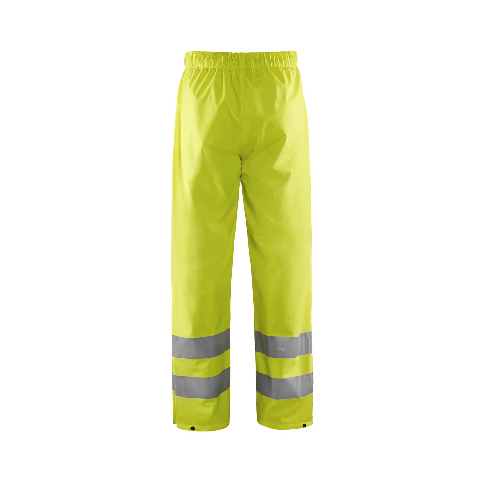 BLAKLADER 13842000 Rain Trousers Hi Vis LEVEL 1 Hi Vis Reflective Work Trousers Men - waterproof