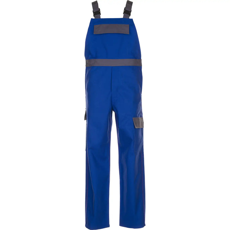 Planam Major Protect Latzhose kornblumenblau/grau 102 kornblumenblau/grau - Vorschaubild