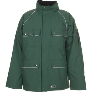 Planam Canvas 320 Winterparka grün/grün S grün/grün - Vorschaubild
