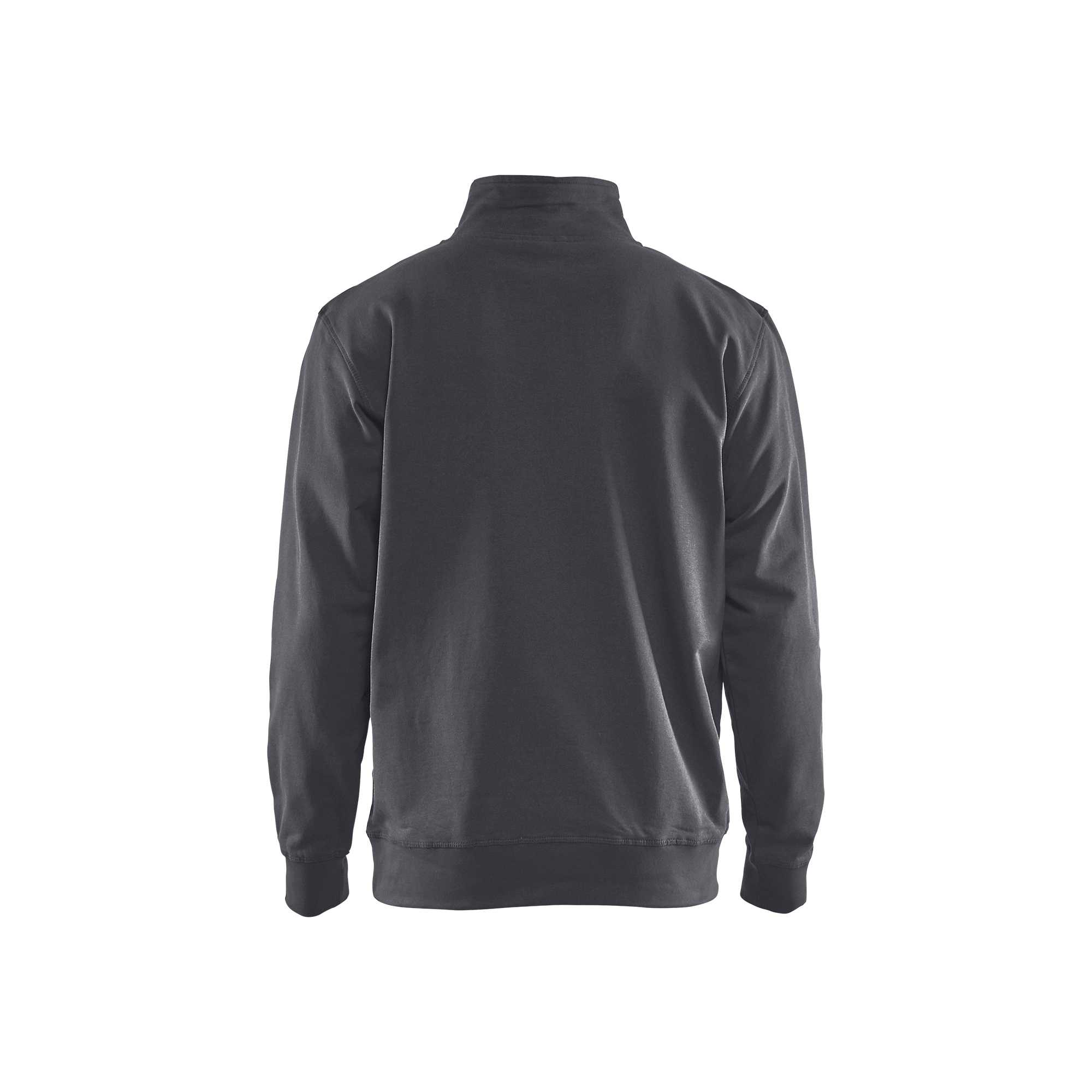 BLAKLADER 33531158 Half Zip 2 Tone Sweatshirt Work Sweatshirt MEN - 100% Cotton