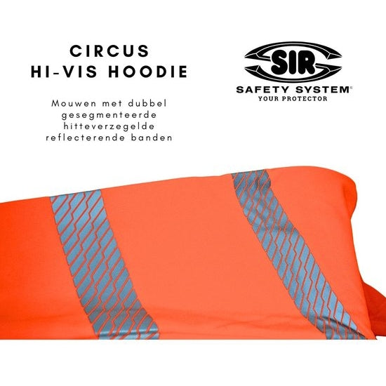 CIRCUS SWEATSHIRT - Class 3 - Hi-Vis - Reflective Bands - Image 3
