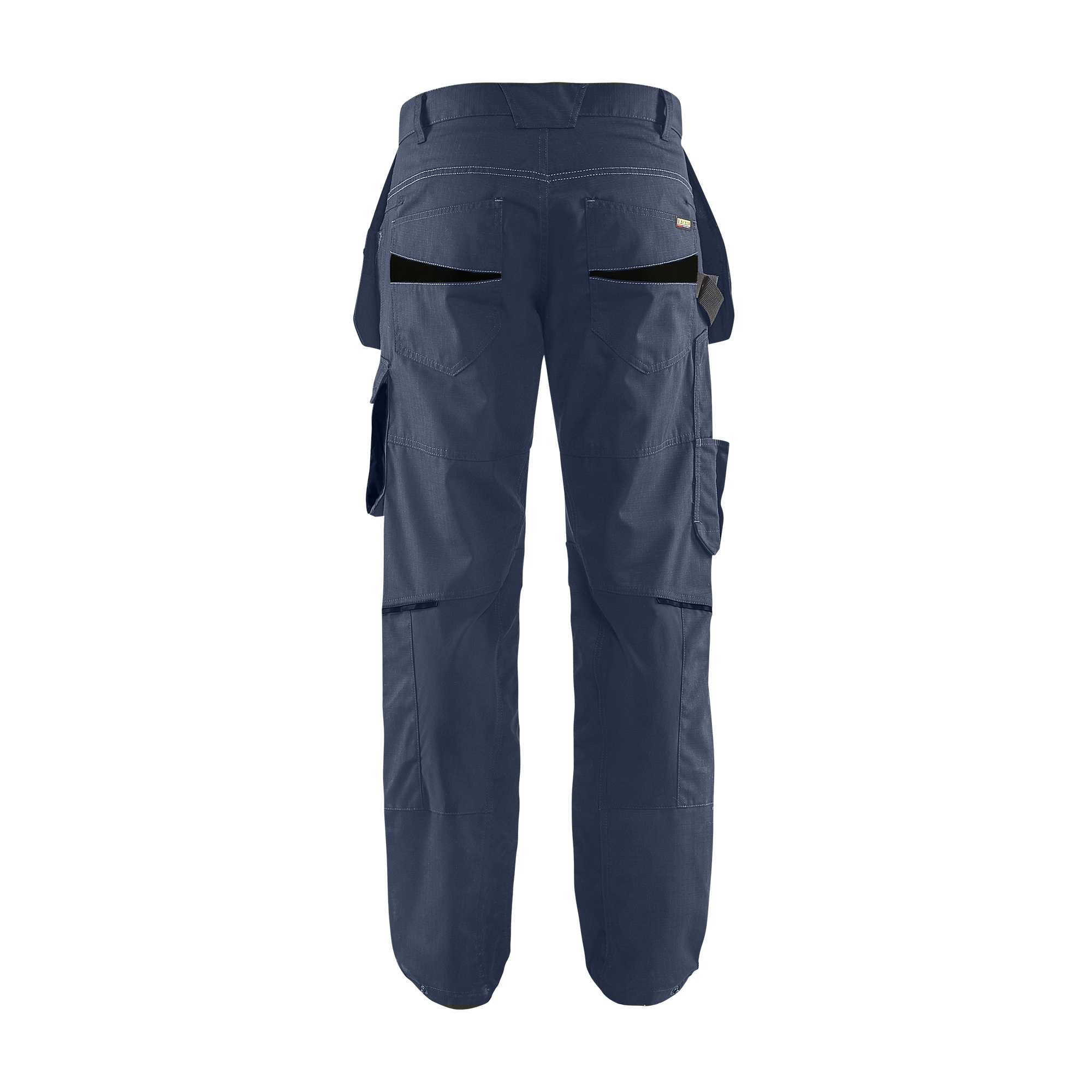 BLAKLADER 14961330 | Service trousers with stretch and tool pockets Work Trousers Men - Ripstop Fabric