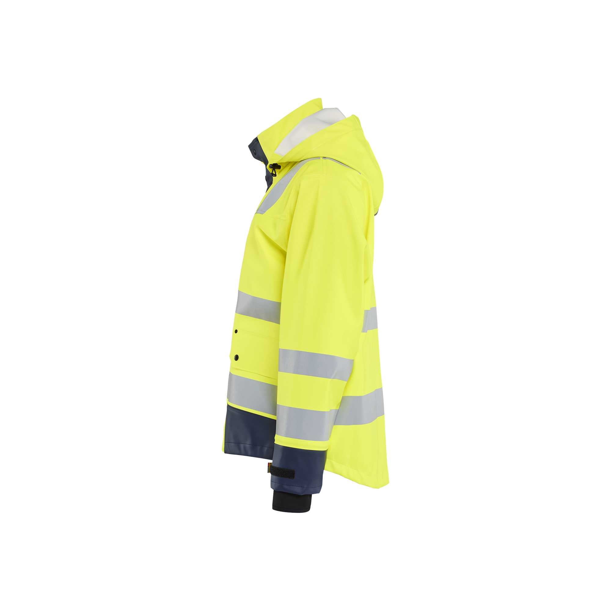 BLAKLADER 43272005 Rain jacket Hi Vis Level 3 Hi Vis Reflective Rain Jacket MEN - Waterproof