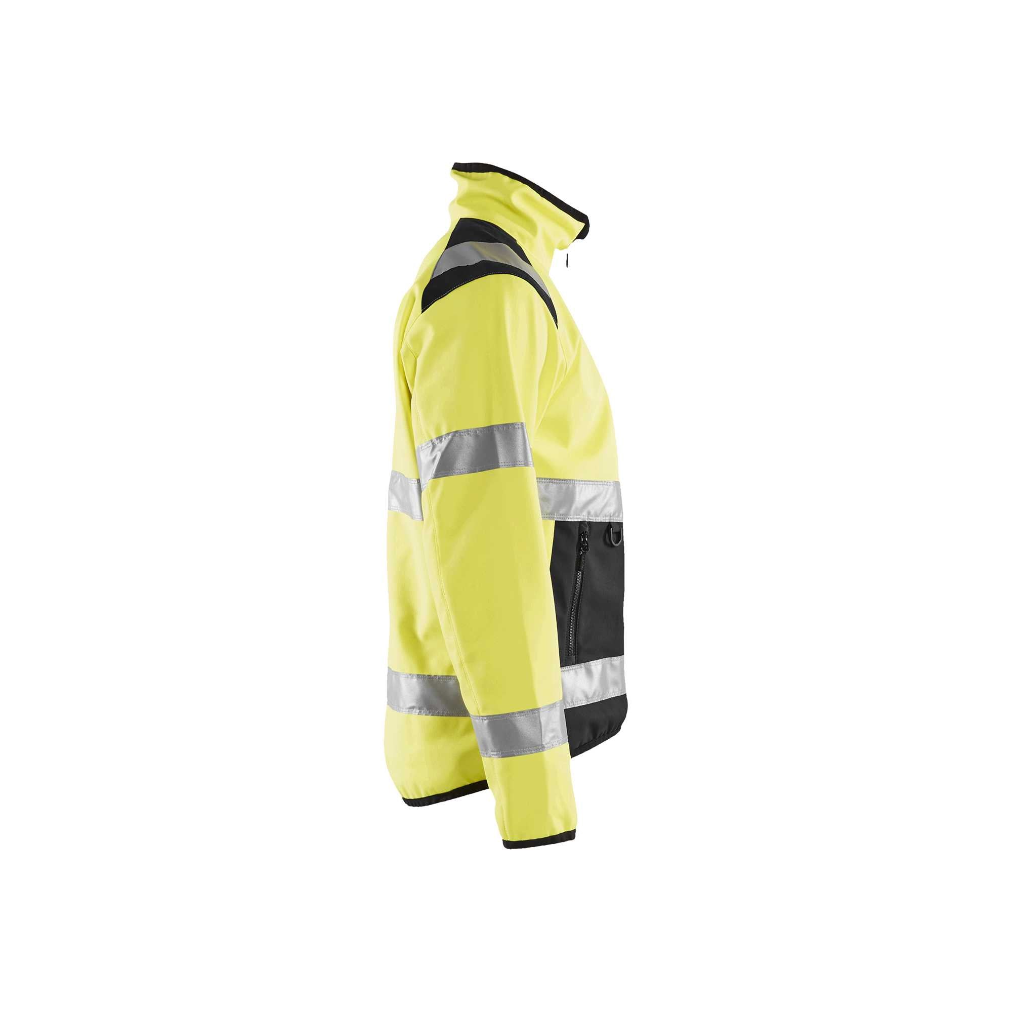 BLAKLADER 48772516 Hi Vis Softshell Jacket Hi Vis Reflective Softshell Work Jacket MEN - Water Repellent