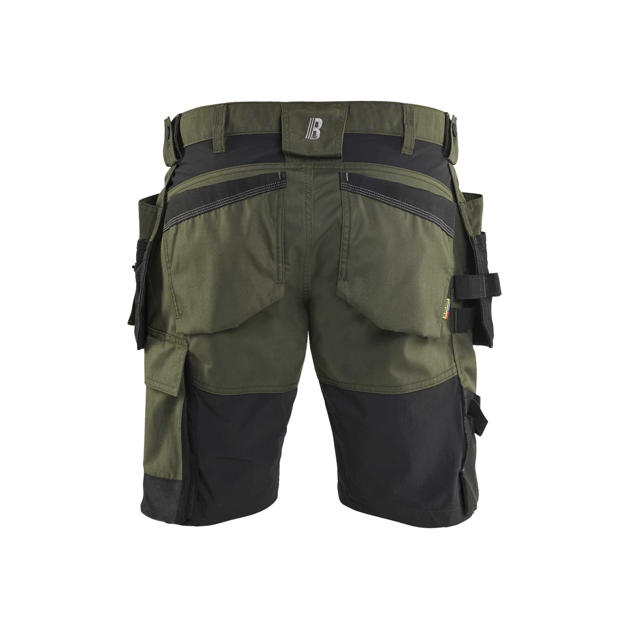 BLAKLADER 17521832 | Craftsman shorts stretch Work Shorts Men - 2 Way Stretch