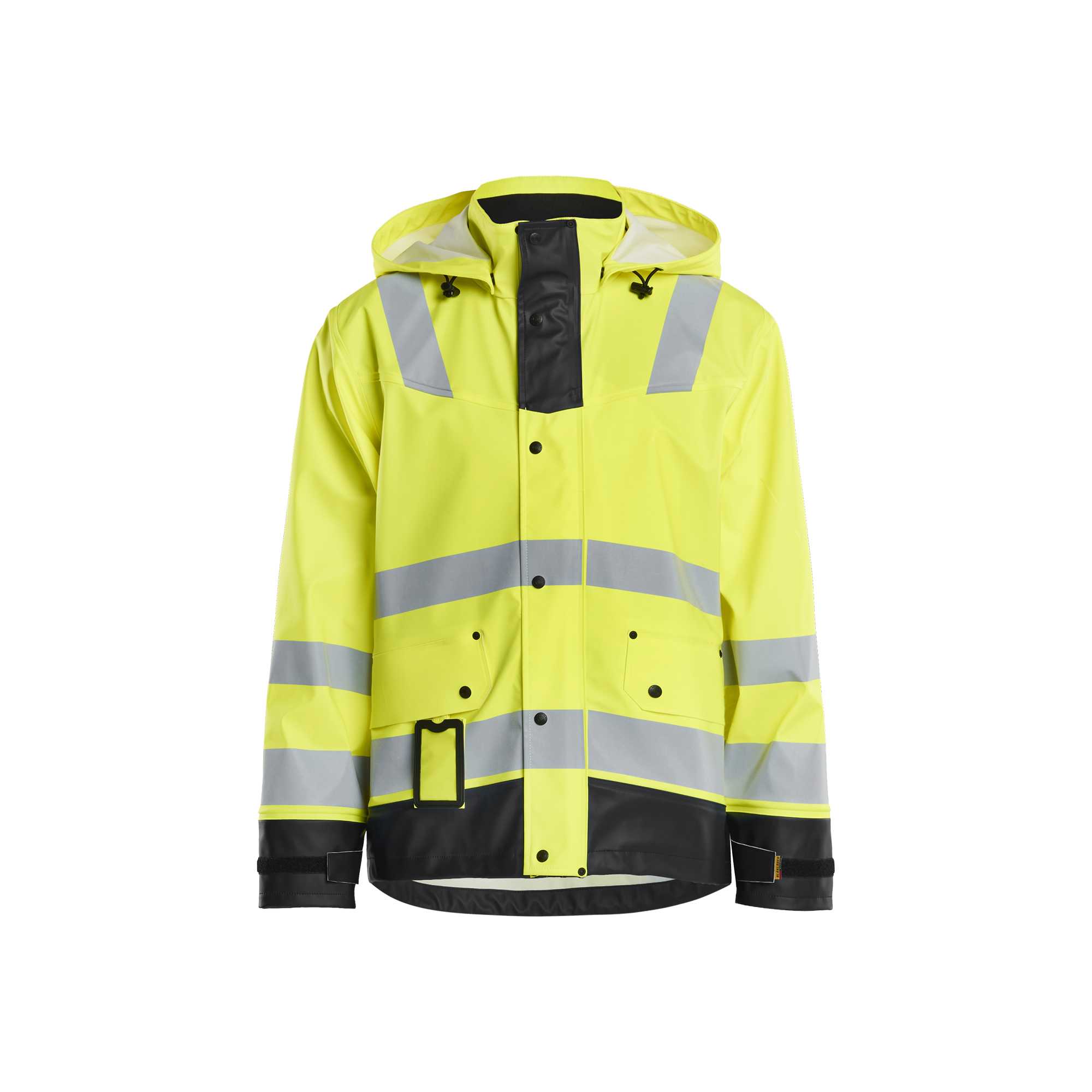 BLAKLADER 43022003 Rain jacket Hi Vis Level 2 Hi Vis Reflective Rain Jacket MEN - Waterproof