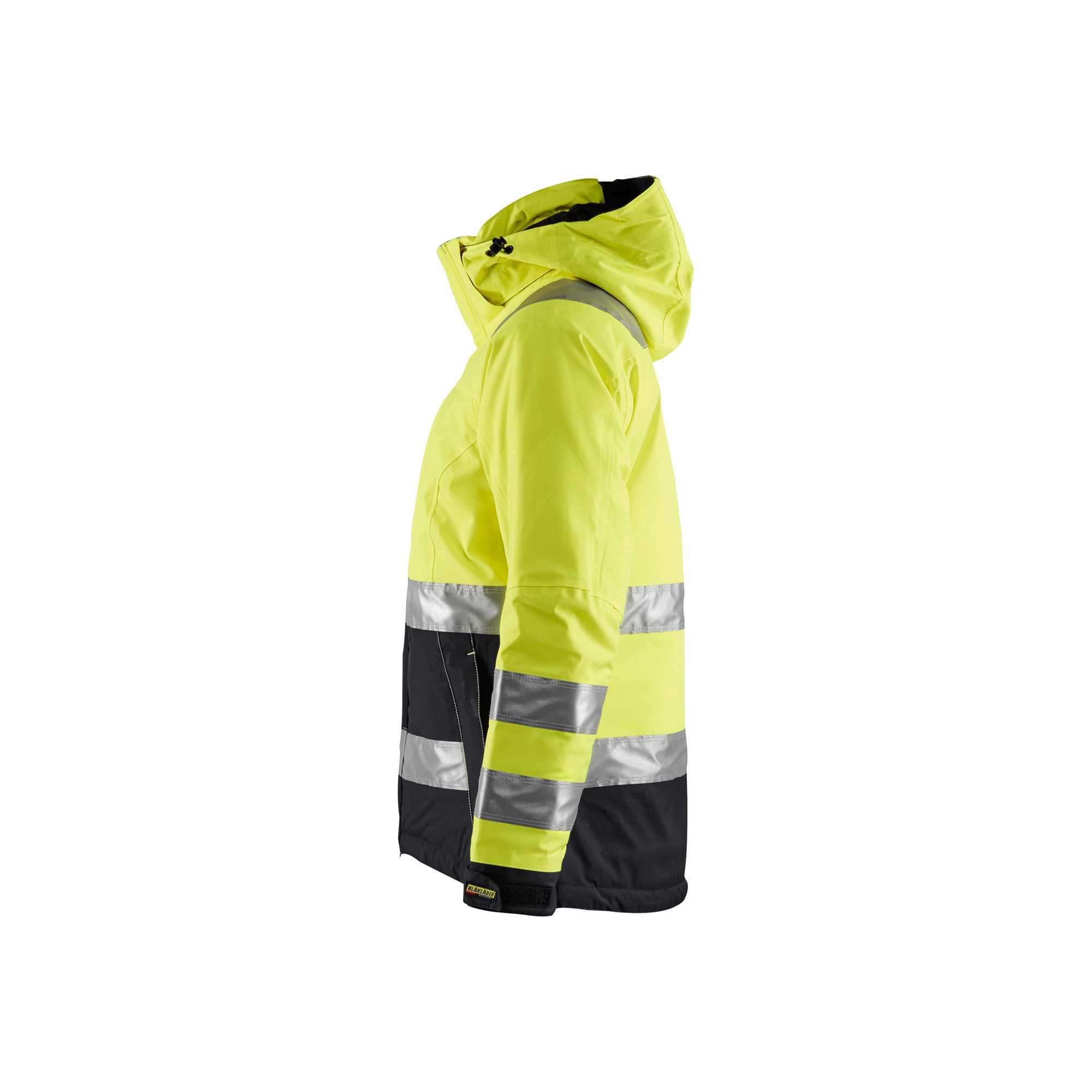 BLAKLADER 48721987 Women's Hi Vis Winter Jacket Hi Vis Reflective Work Jacket WOMEN - Waterproof