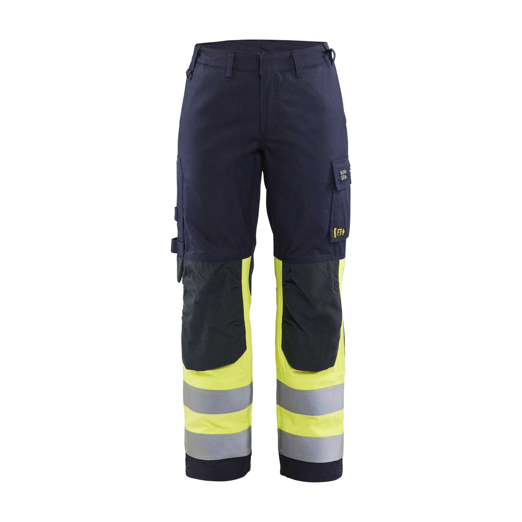 BLAKLADER 71881512 | Women's Multinorm Inherent trousers Hi Vis Reflective Work Trousers Women - Ripstop Fabric