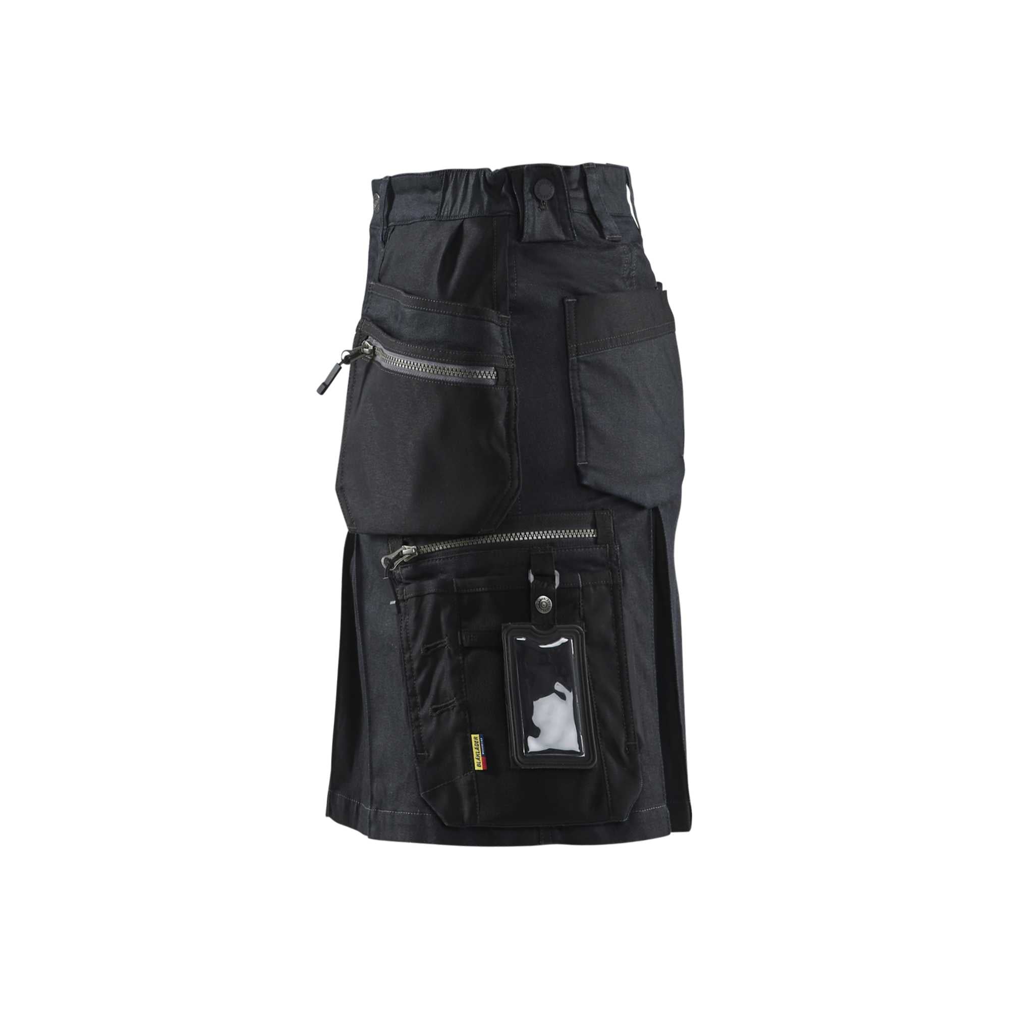 BLAKLADER 71801147 Women's craftsman skirt with Stretch Work Skirt Women - CORDURA Denim