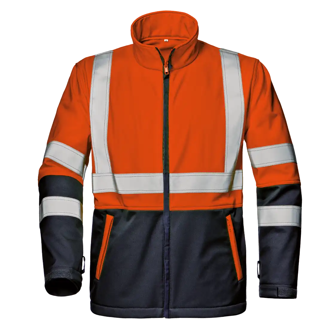 SIR SAFETY MICROLINES COMPLEX Giacca Softshell Alta Visibilità Uomo - Bande Riflettenti