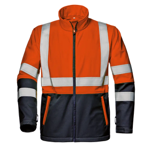 SIR SAFETY MICROLINES COMPLEX Giacca Softshell Alta Visibilità Uomo - Bande Riflettenti