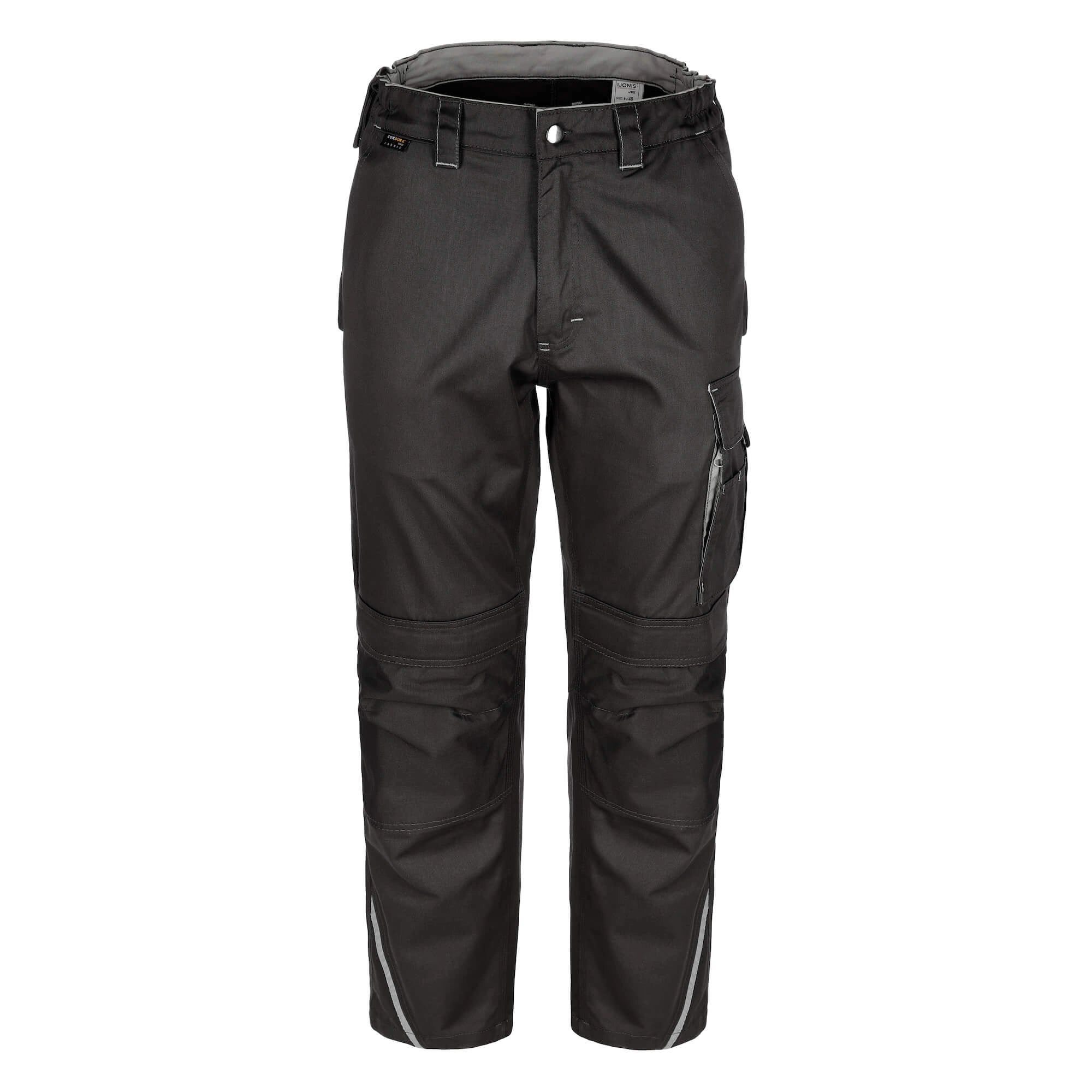 TMG Finesse Work trousers grey - Hose grau-01