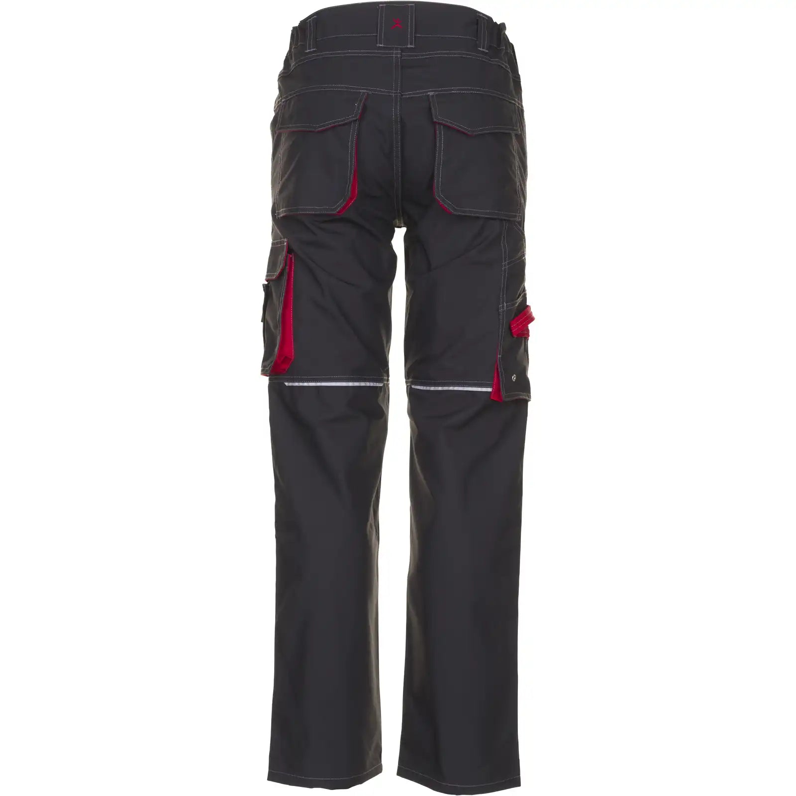 Planam Basalt Bundhose anthrazit/rot 102 anthrazit/rot - Produktbild ohne Model