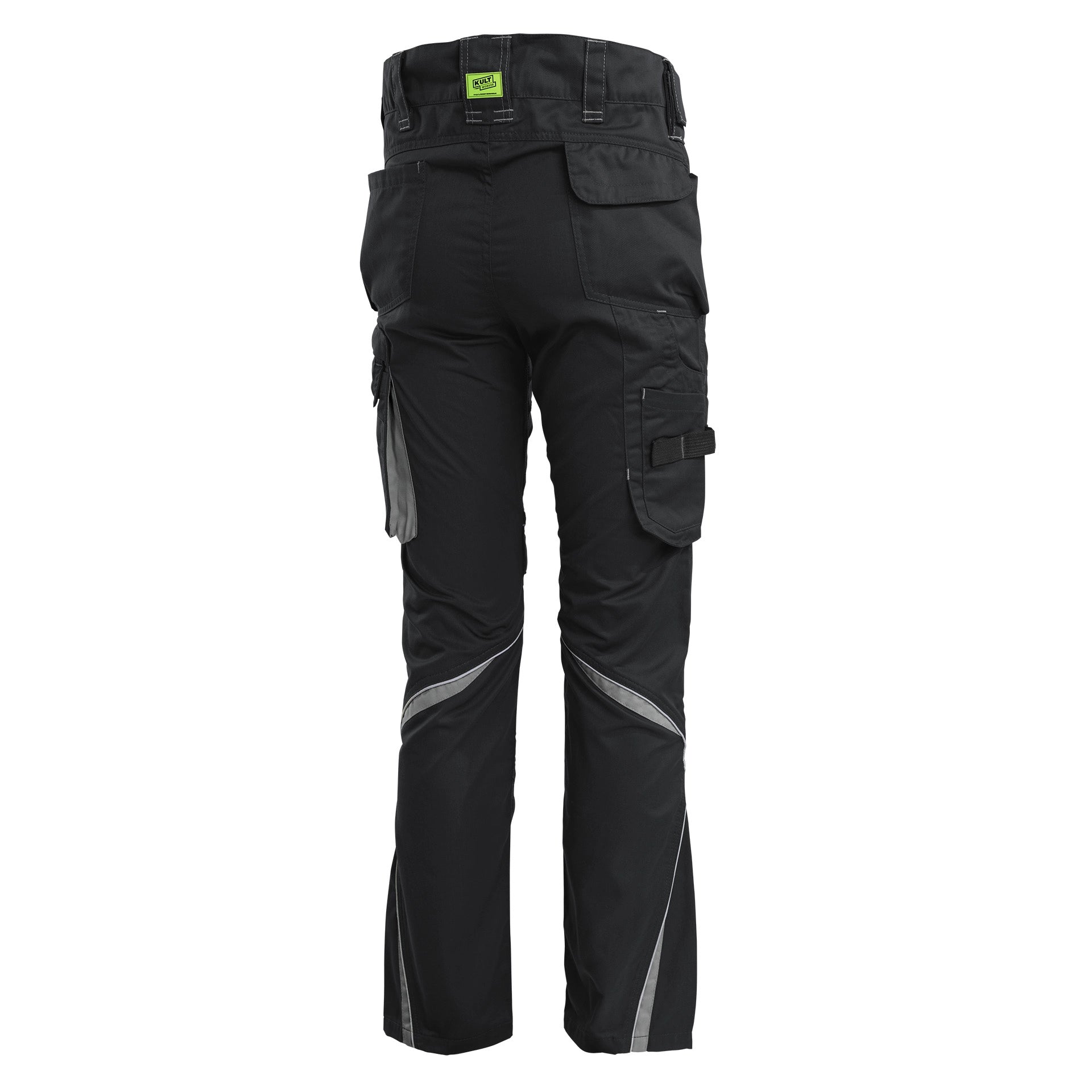 TMG Kult Worker Work trousers black - KW-320040_Bundhose_schwarz_hinten_1920x1920