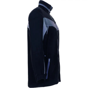 Planam Plaline Fleecejacke schwarz/zink XS schwarz/zink - Produktbild ohne Model