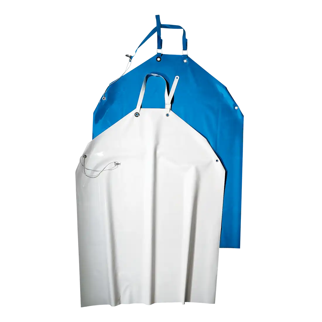 DELTA TABLIER - Résistant aux acides - Fermeture arrière réglable - Matière polyuréthane - Lot de 10 pièces