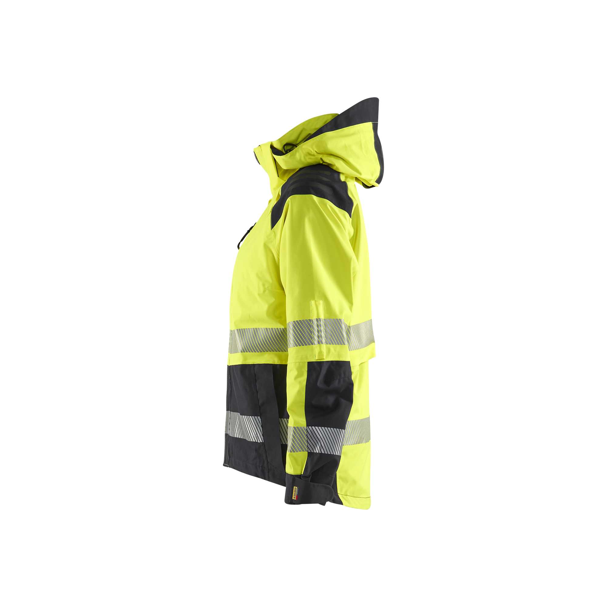 BLAKLADER 44361987 Women’s Hi Vis Shell Jacket Hi Vis Reflective Shell Work Jacket WOMEN - Waterproof
