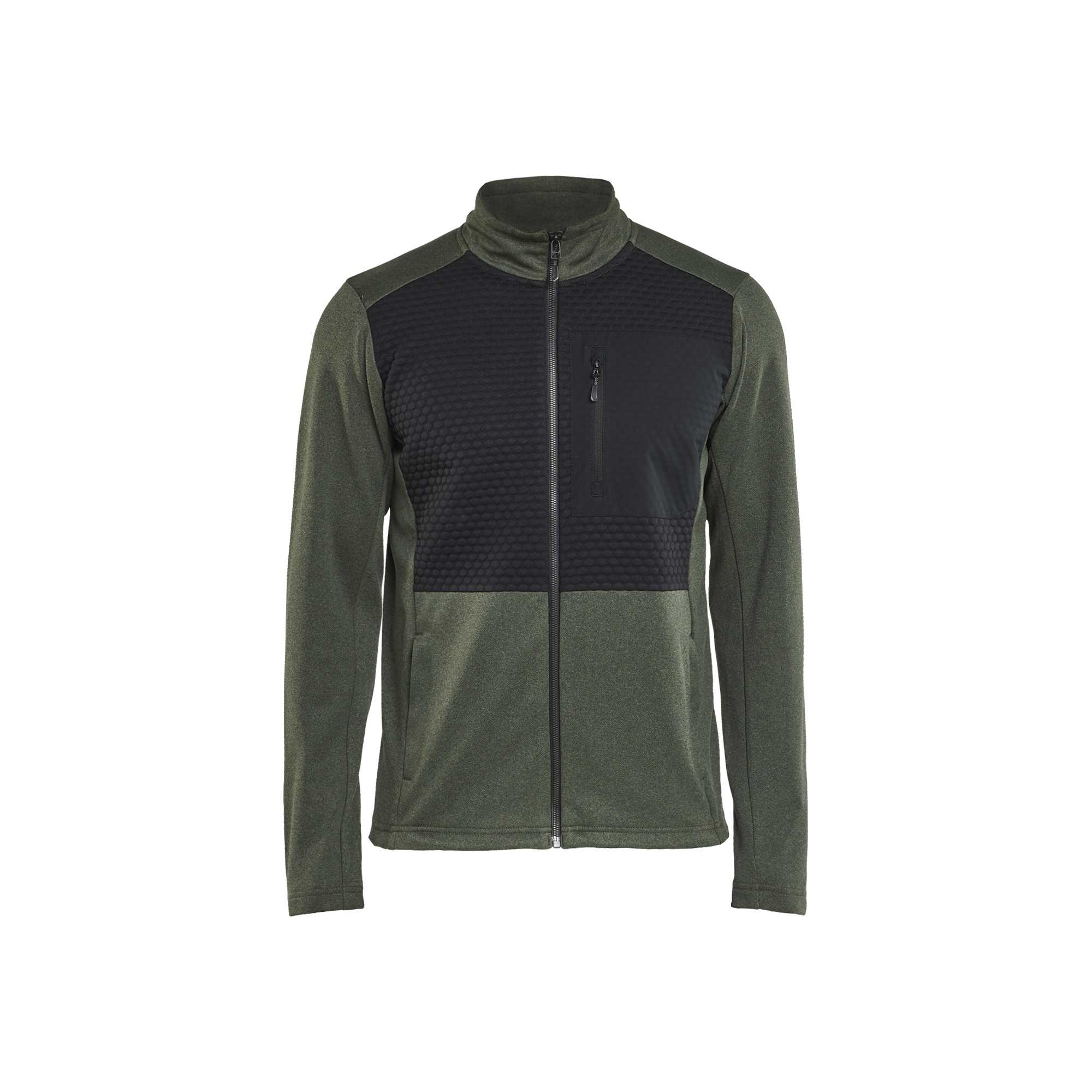 BLAKLADER 35482533 Sweatshirt Full Zip Work Sweatshirt MEN - Pique Fleece