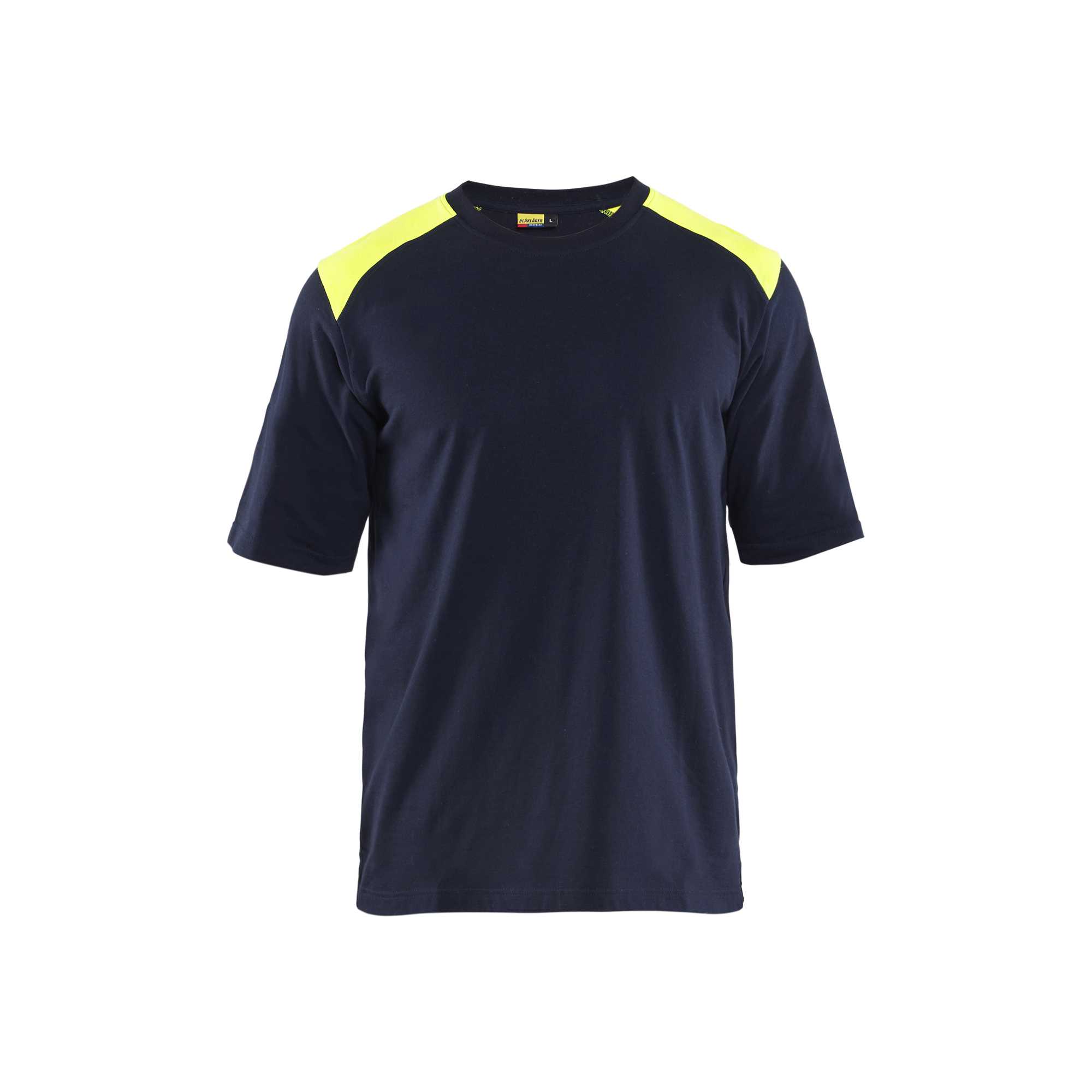BLAKLADER 34761737 Flame resistant T shirt Hi Vis Reflective Short Sleeve Work T-Shirt MEN - Flame Retardant